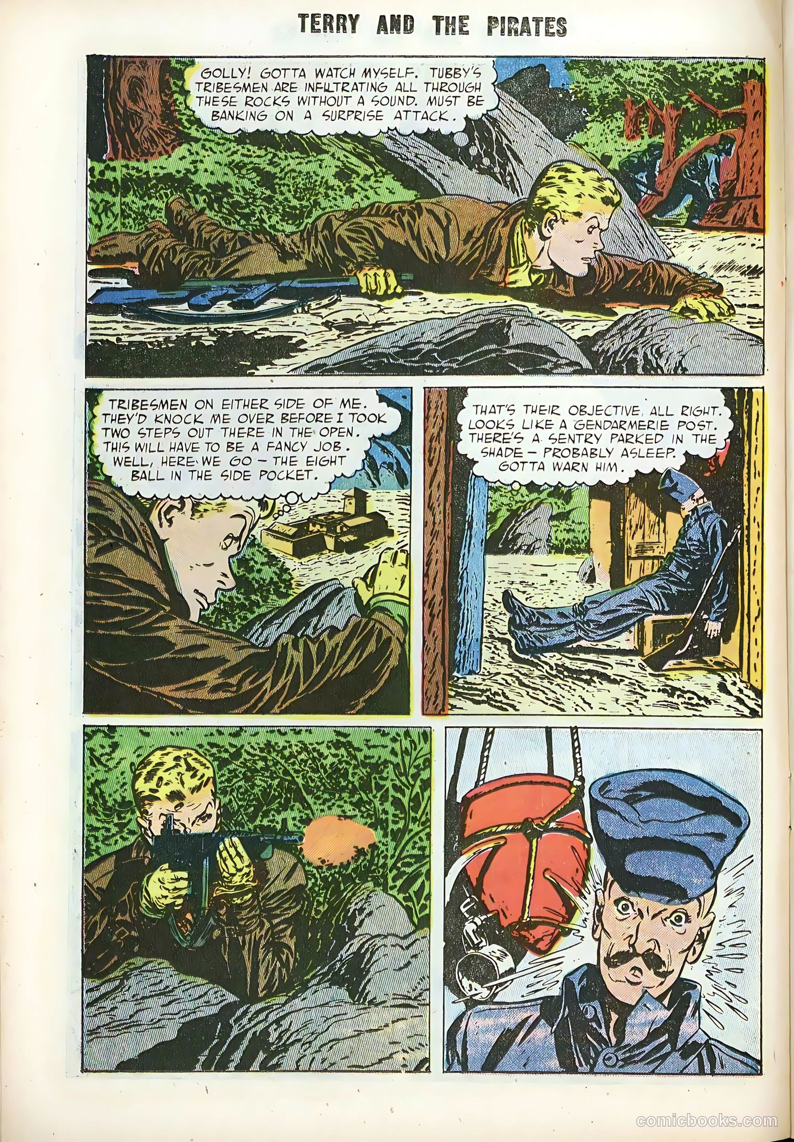 Terry and the Pirates #28 (1955) — page 14 of 36