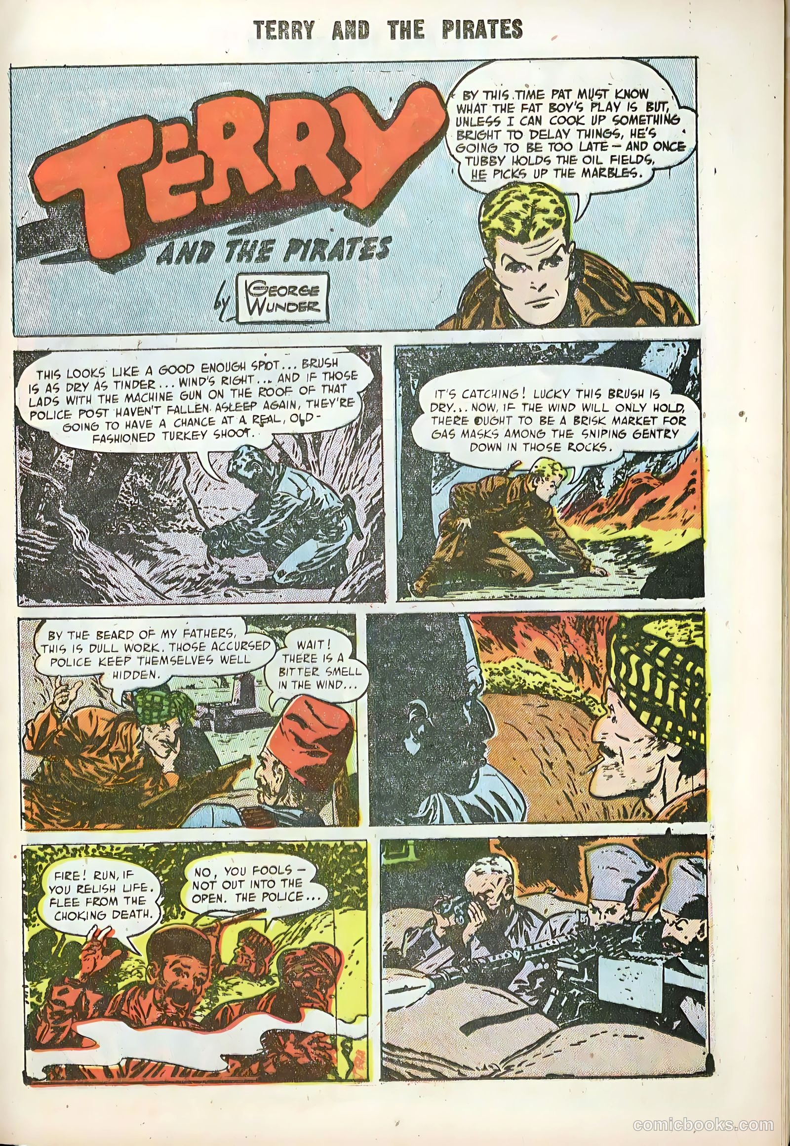 Terry and the Pirates #28 (1955) — page 17 of 36