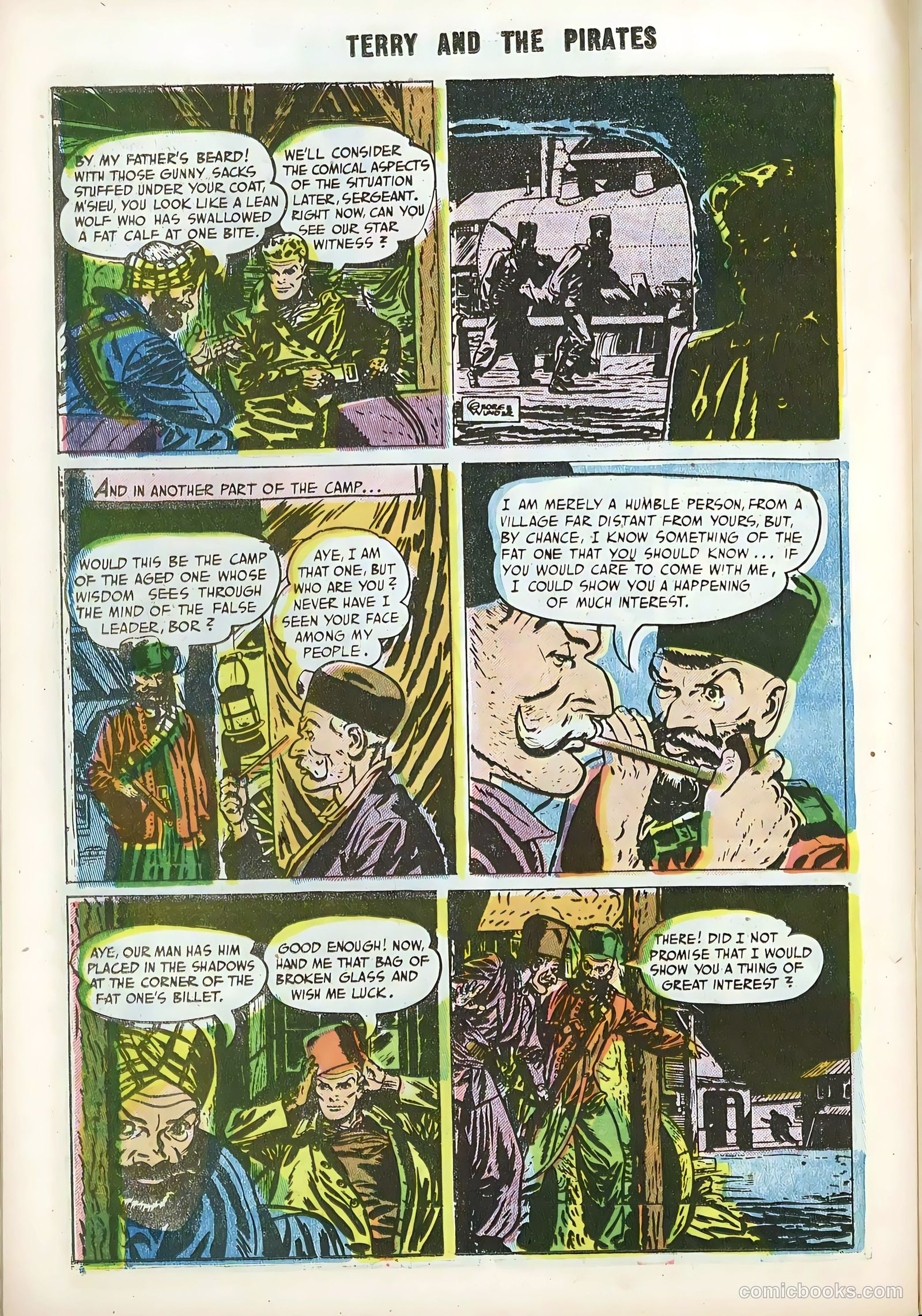 Terry and the Pirates #28 (1955) — page 22 of 36