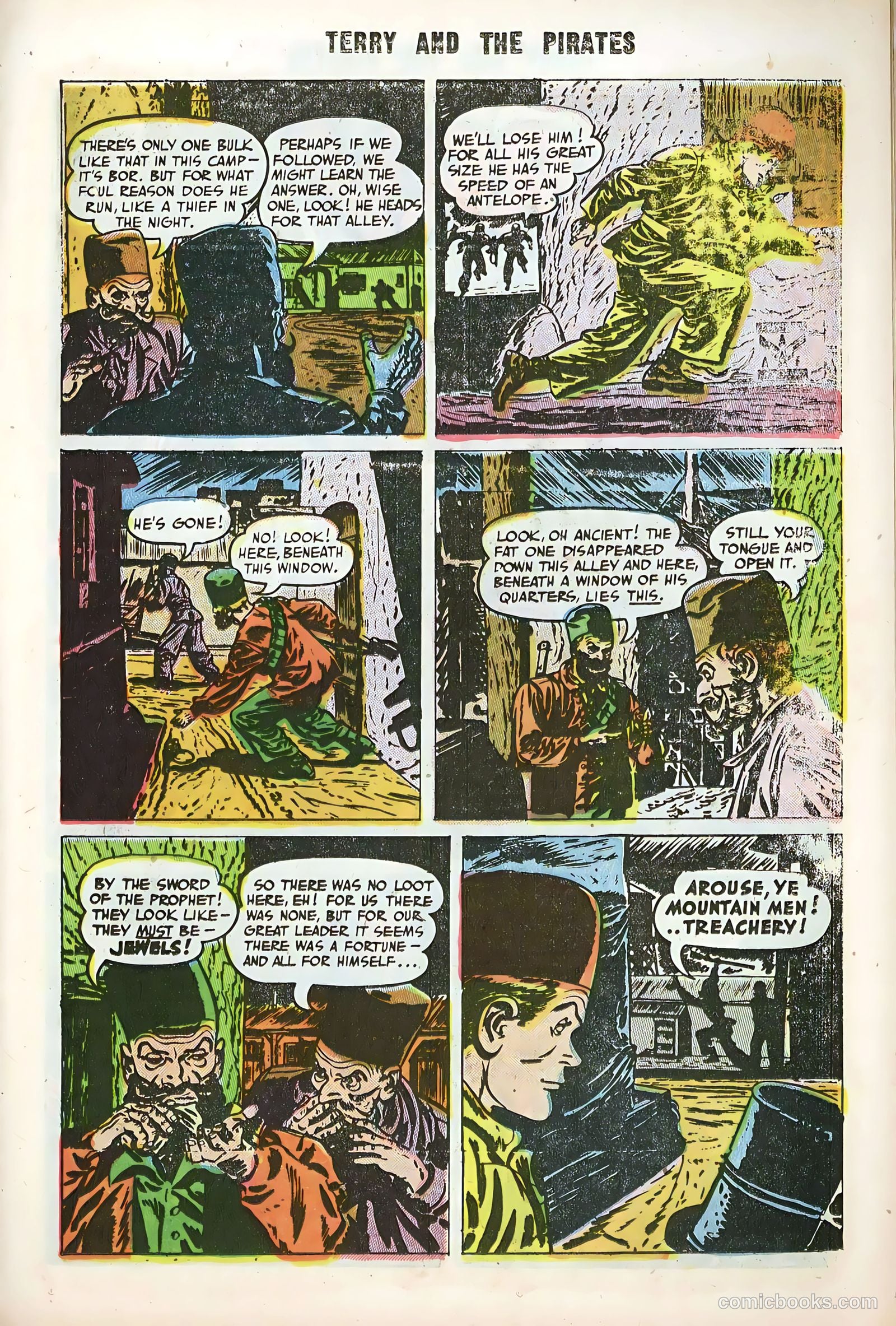 Terry and the Pirates #28 (1955) — page 23 of 36