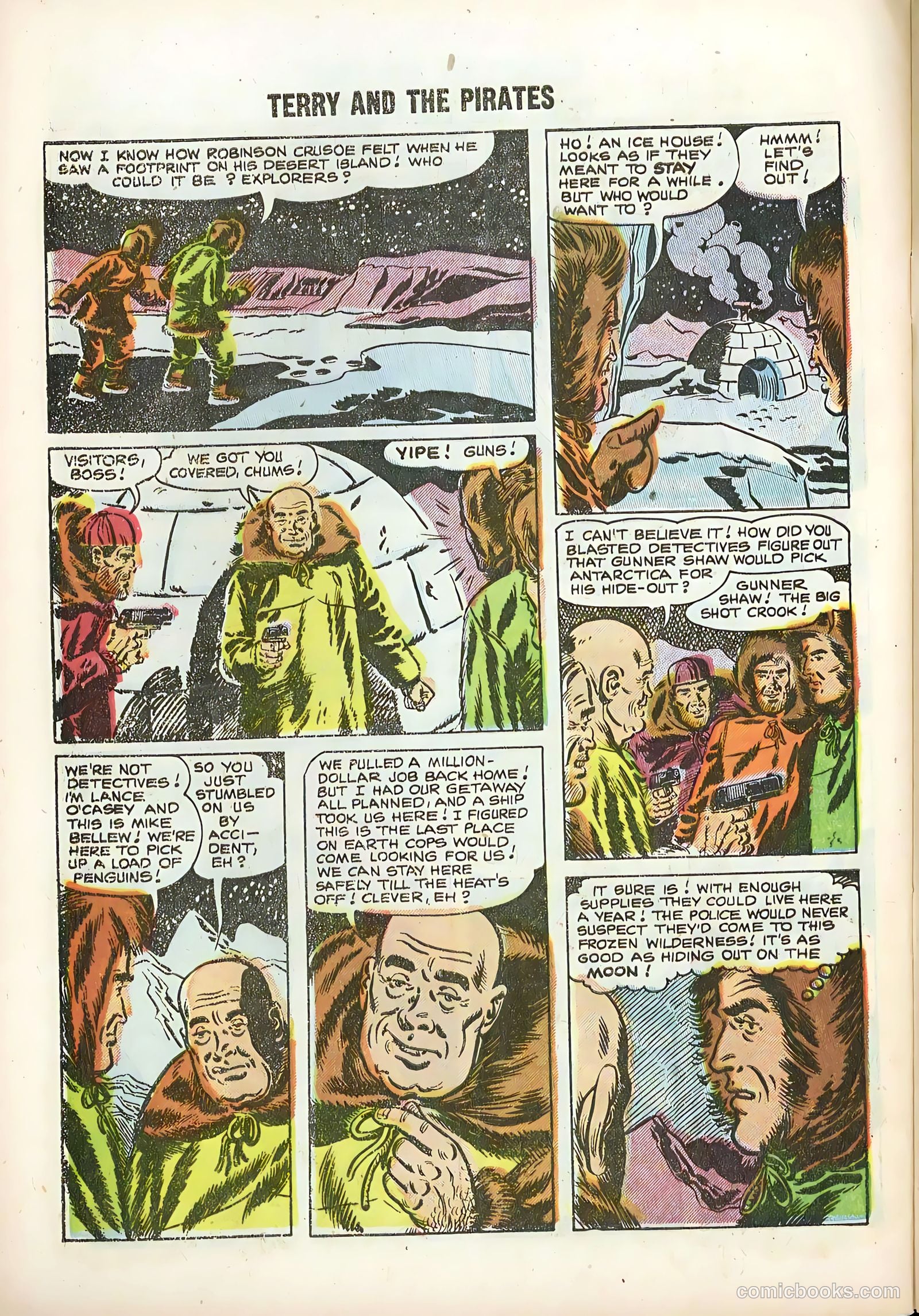 Terry and the Pirates #28 (1955) — page 28 of 36