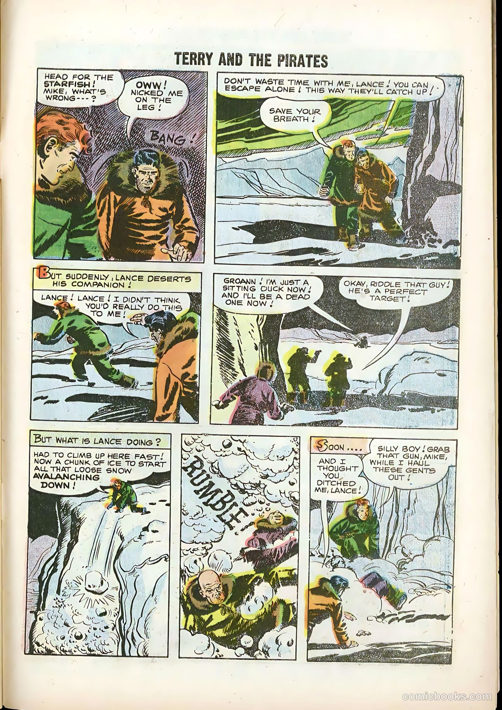 Terry and the Pirates #28 (1955) — page 31 of 36