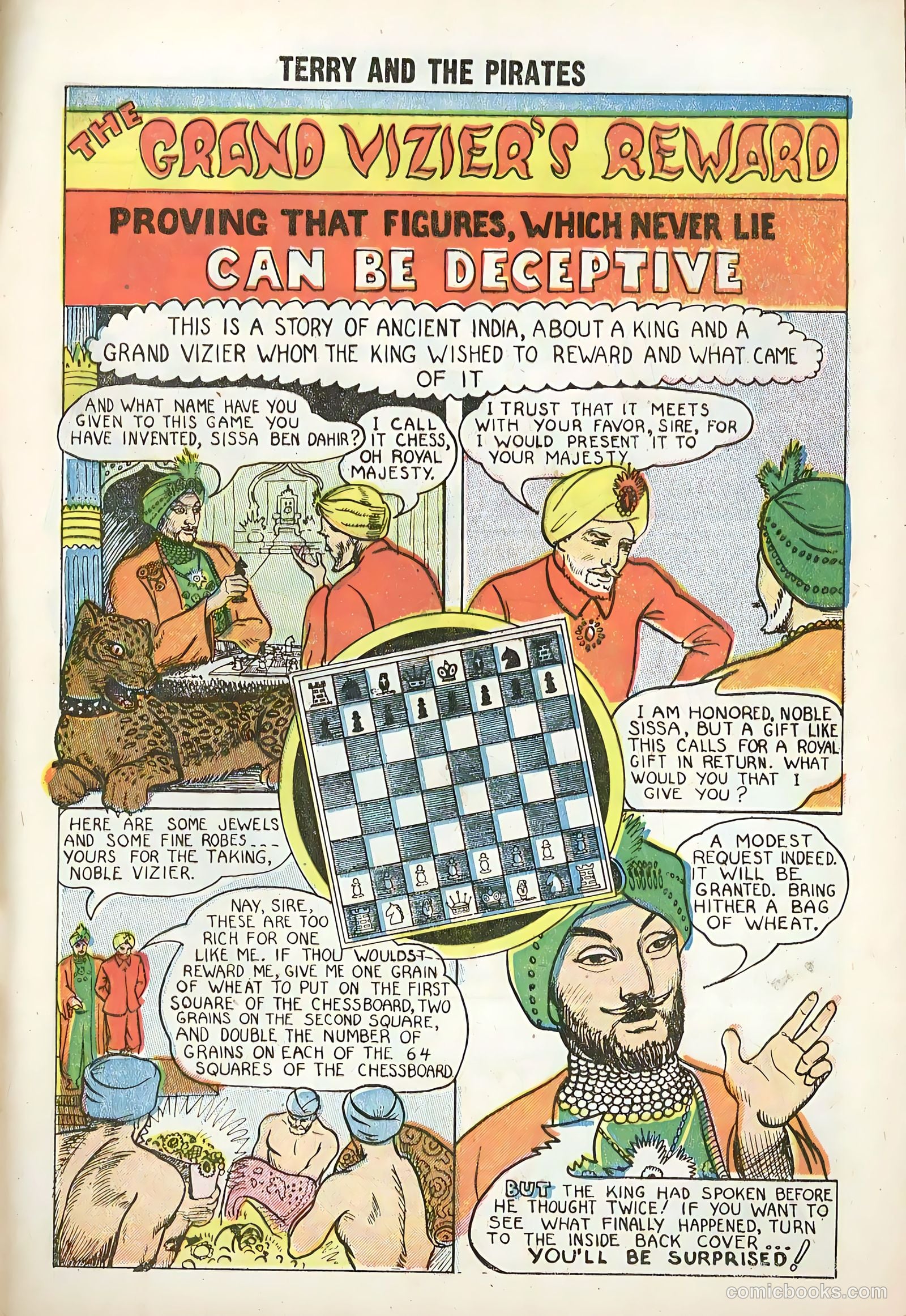 Terry and the Pirates #28 (1955) — page 33 of 36