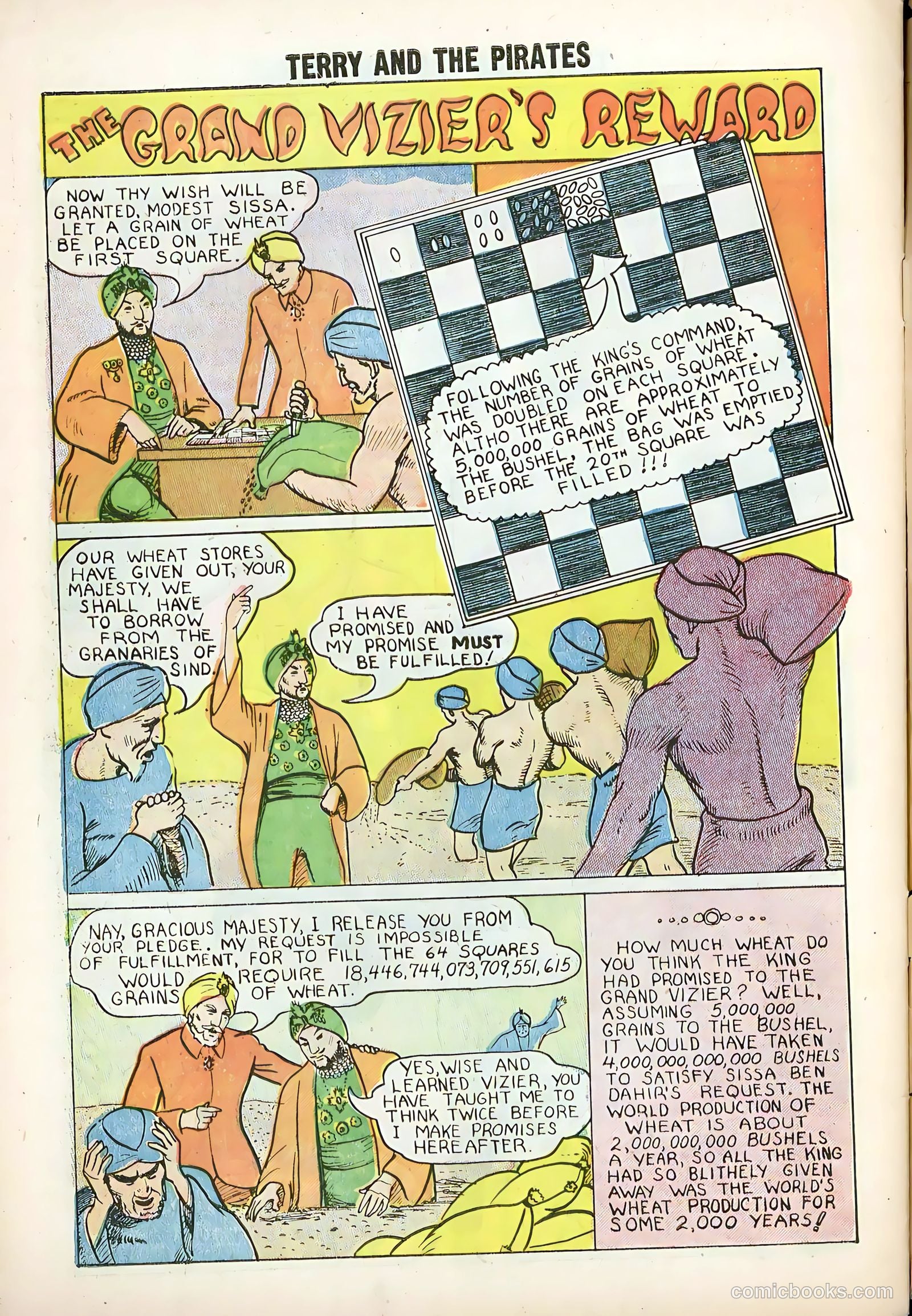 Terry and the Pirates #28 (1955) — page 34 of 36
