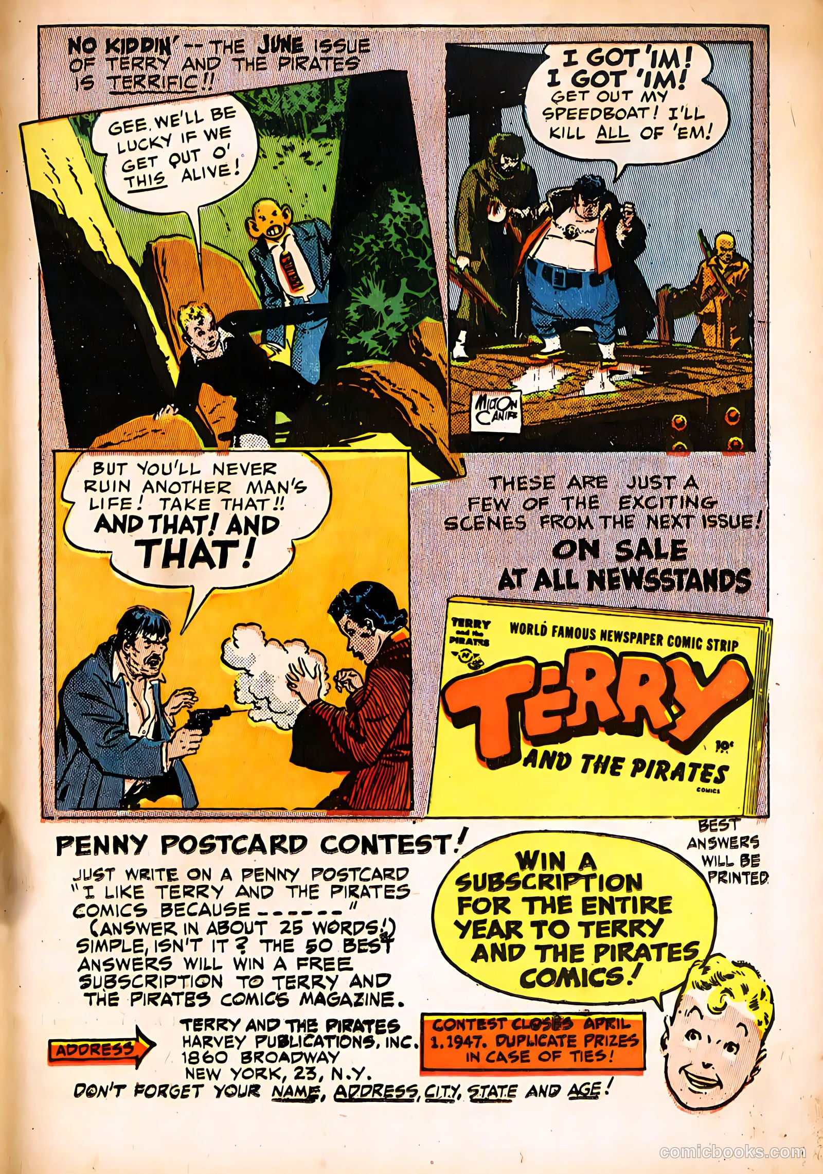 Terry and the Pirates #3 (1947) — page 37 of 52