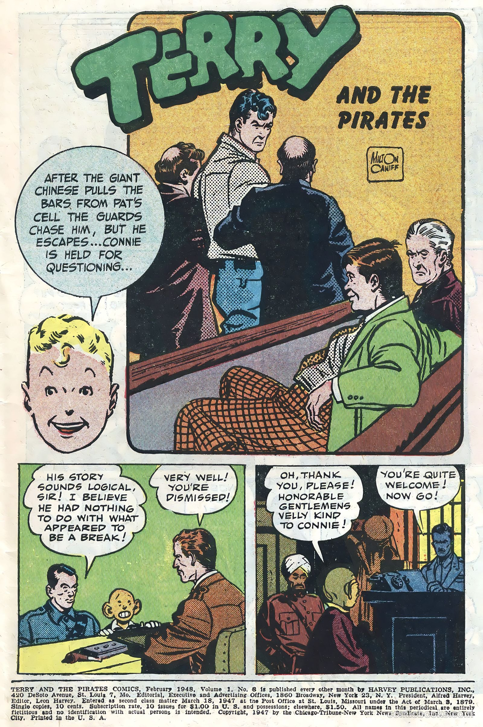 Terry and the Pirates #8 (1988) — page 3 of 52