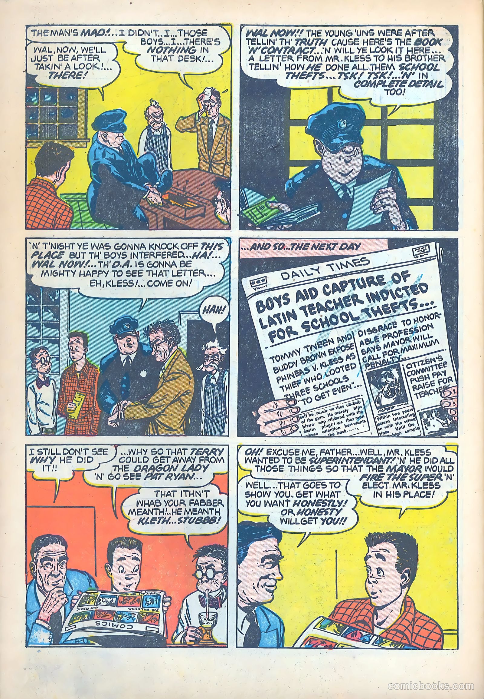 Terry and the Pirates #9 (1988) — page 44 of 52