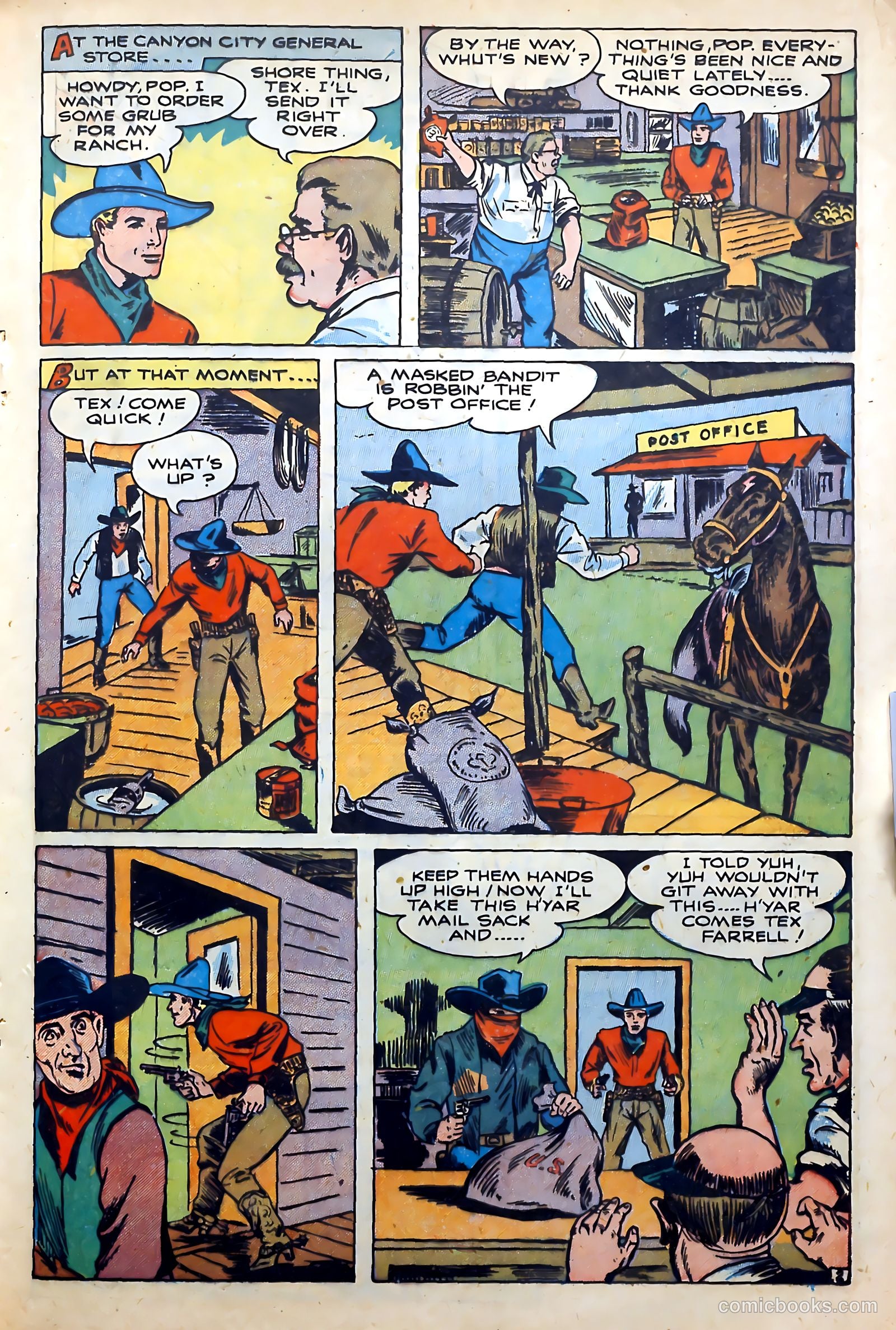 Tex Farrell #1 (1948) — page 17 of 36