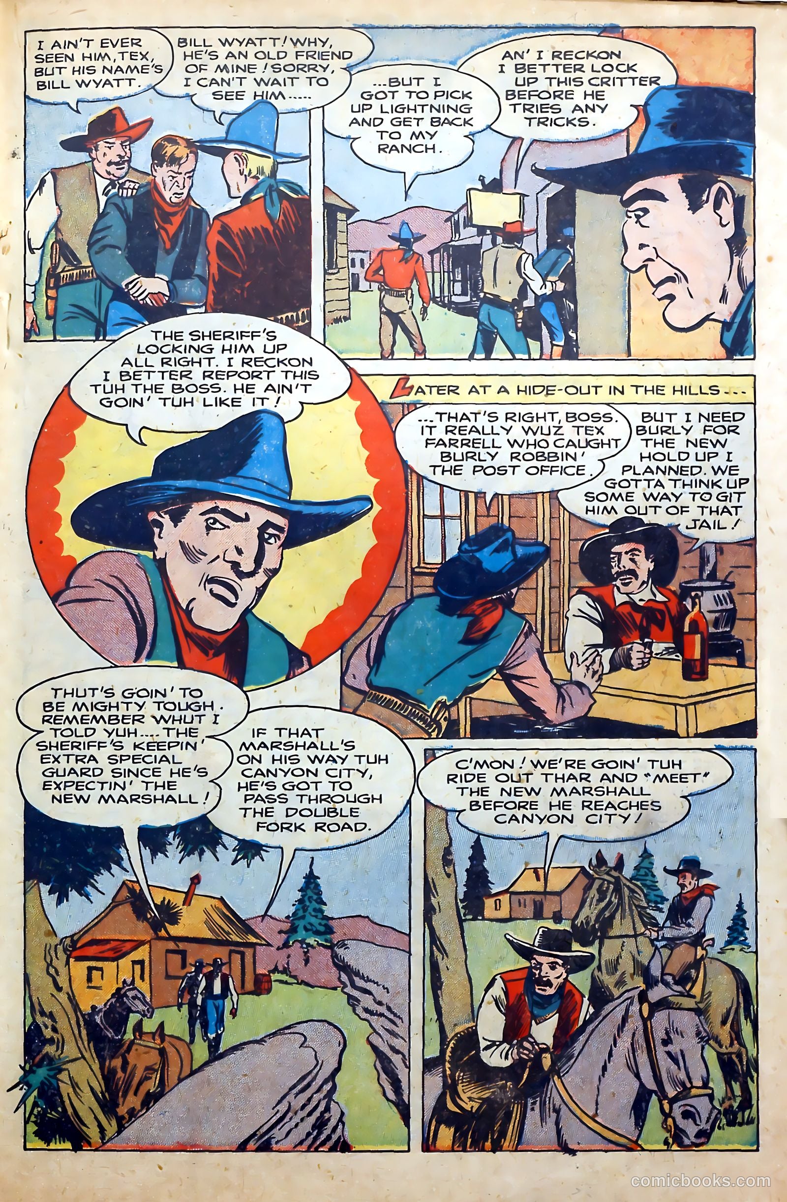 Tex Farrell #1 (1948) — page 19 of 36
