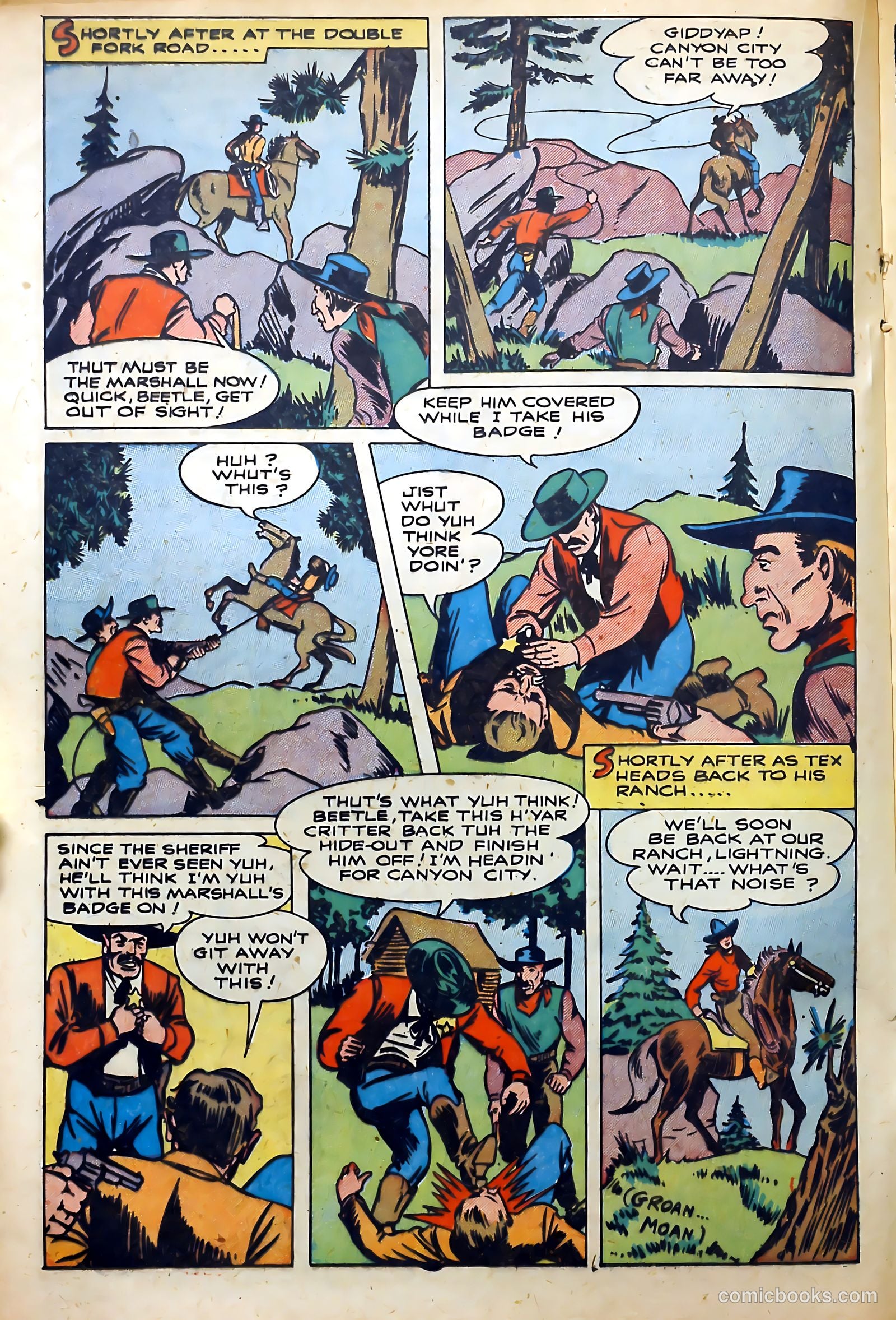 Tex Farrell #1 (1948) — page 20 of 36