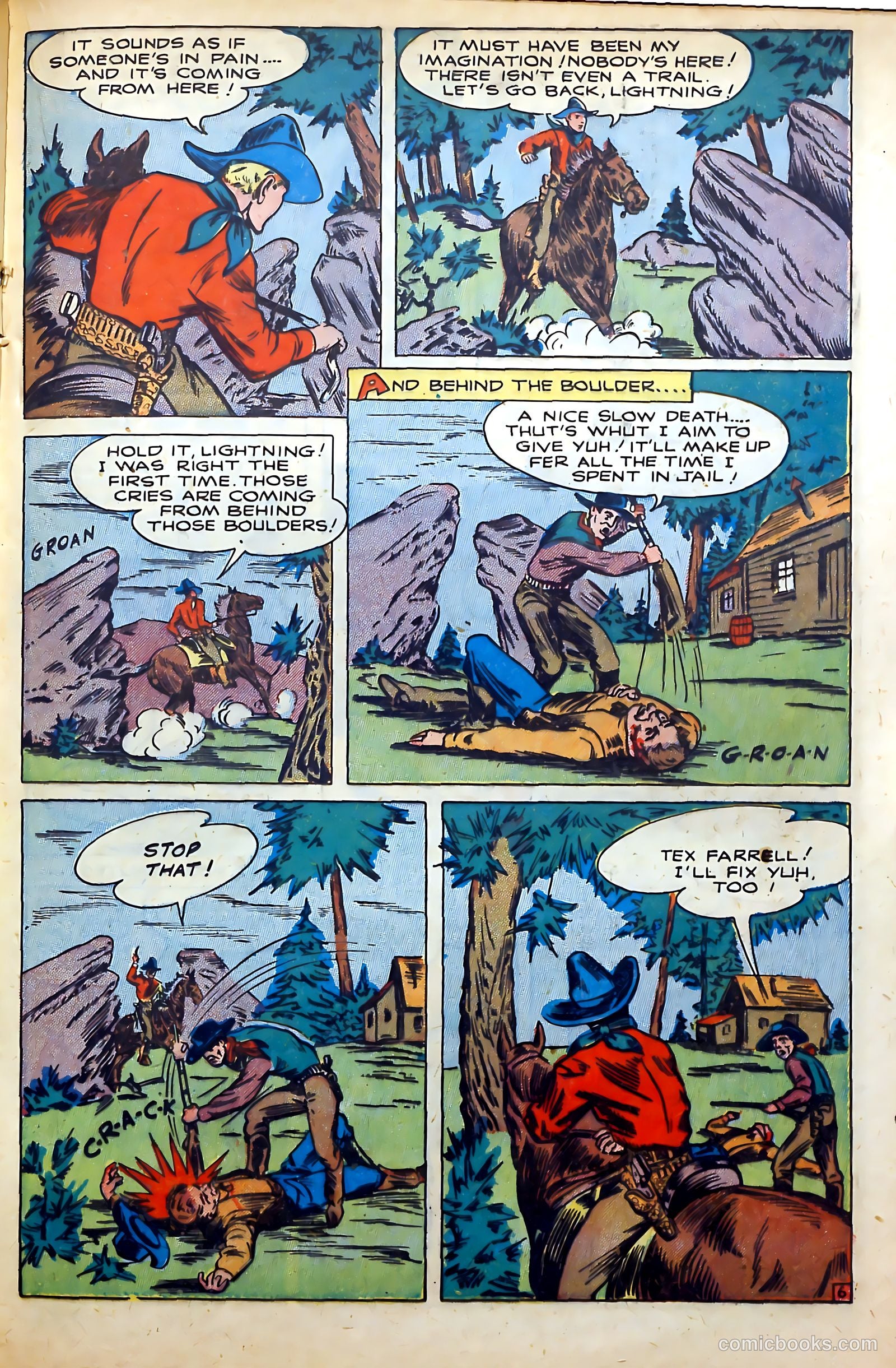 Tex Farrell #1 (1948) — page 21 of 36