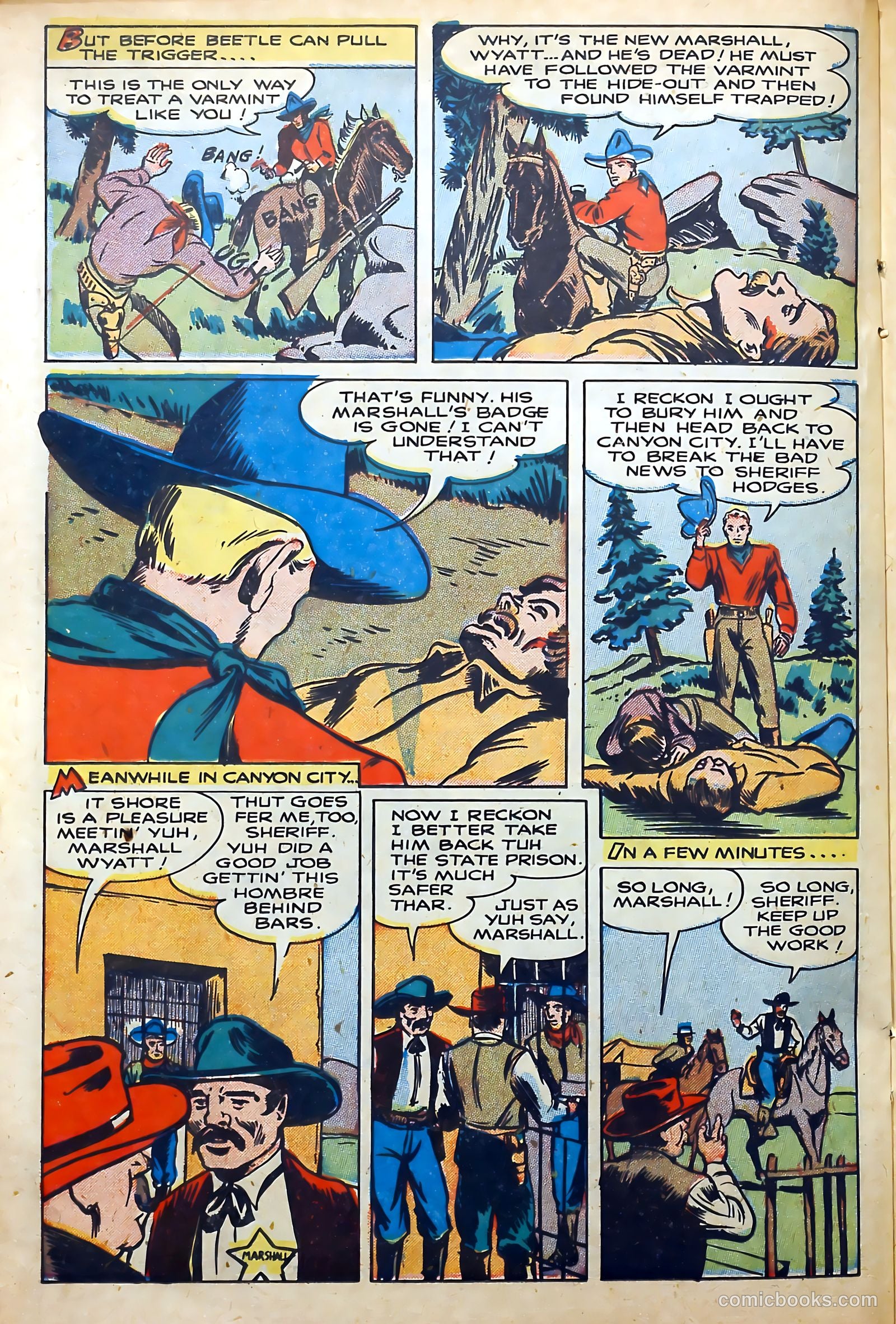Tex Farrell #1 (1948) — page 22 of 36
