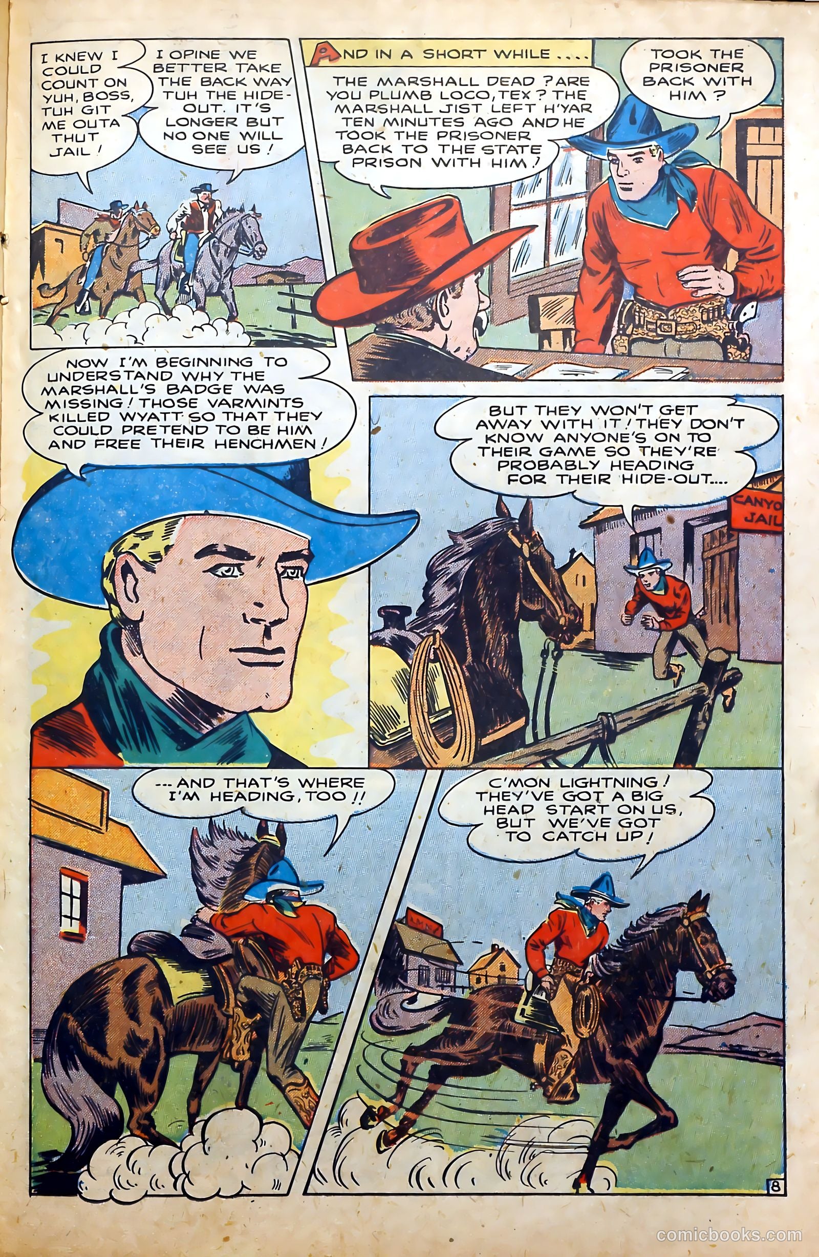 Tex Farrell #1 (1948) — page 23 of 36