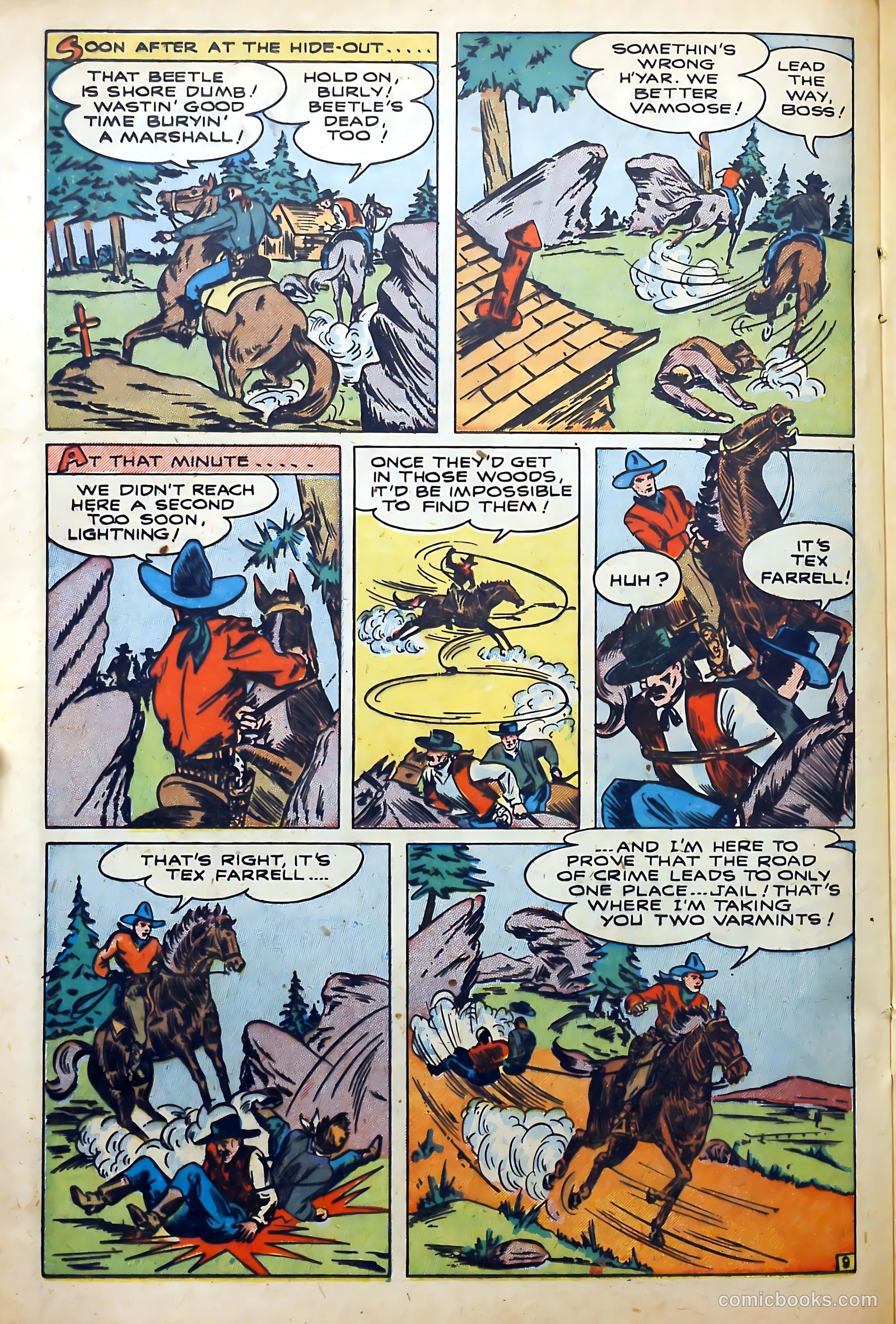 Tex Farrell #1 (1948) — page 24 of 36