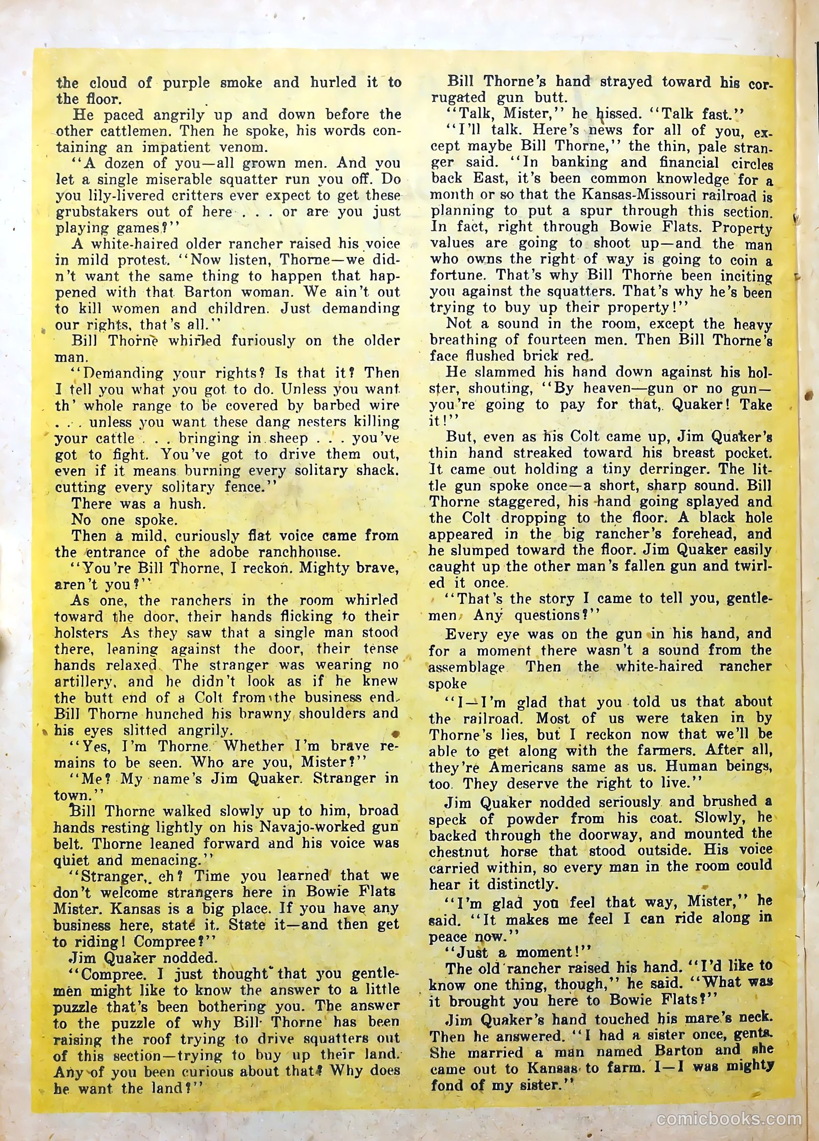 Tex Farrell #1 (1948) — page 26 of 36