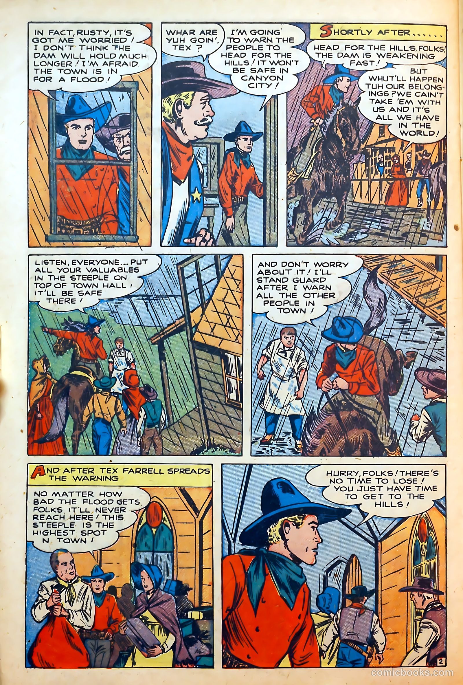 Tex Farrell #1 (1948) — page 28 of 36
