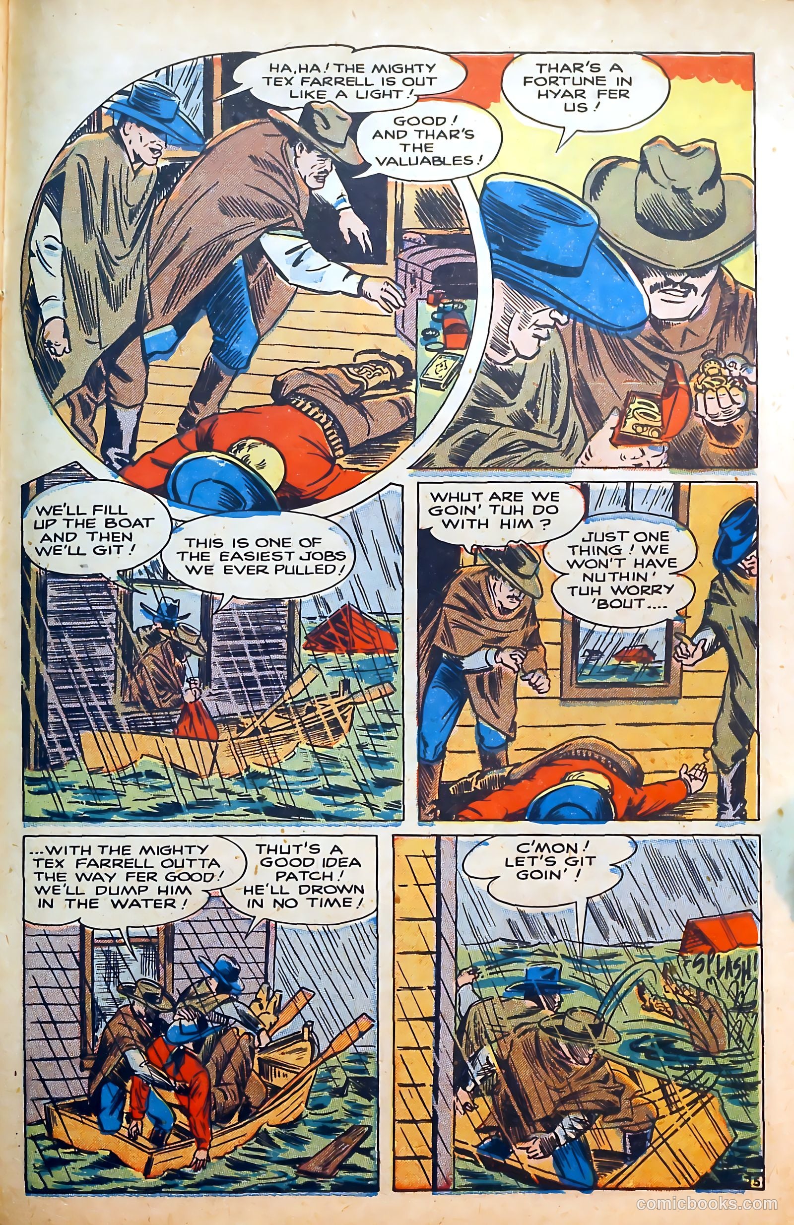 Tex Farrell #1 (1948) — page 31 of 36