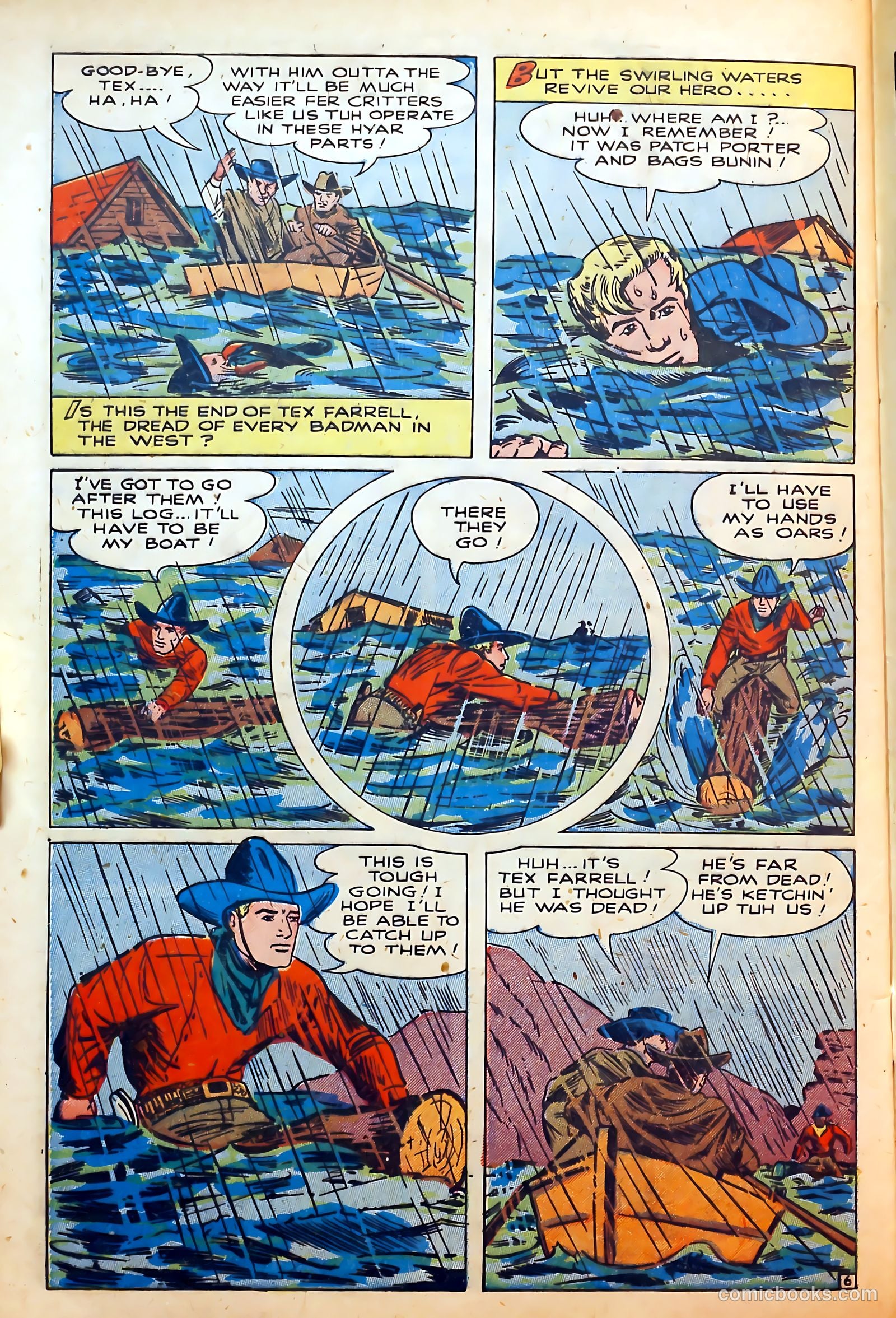 Tex Farrell #1 (1948) — page 32 of 36