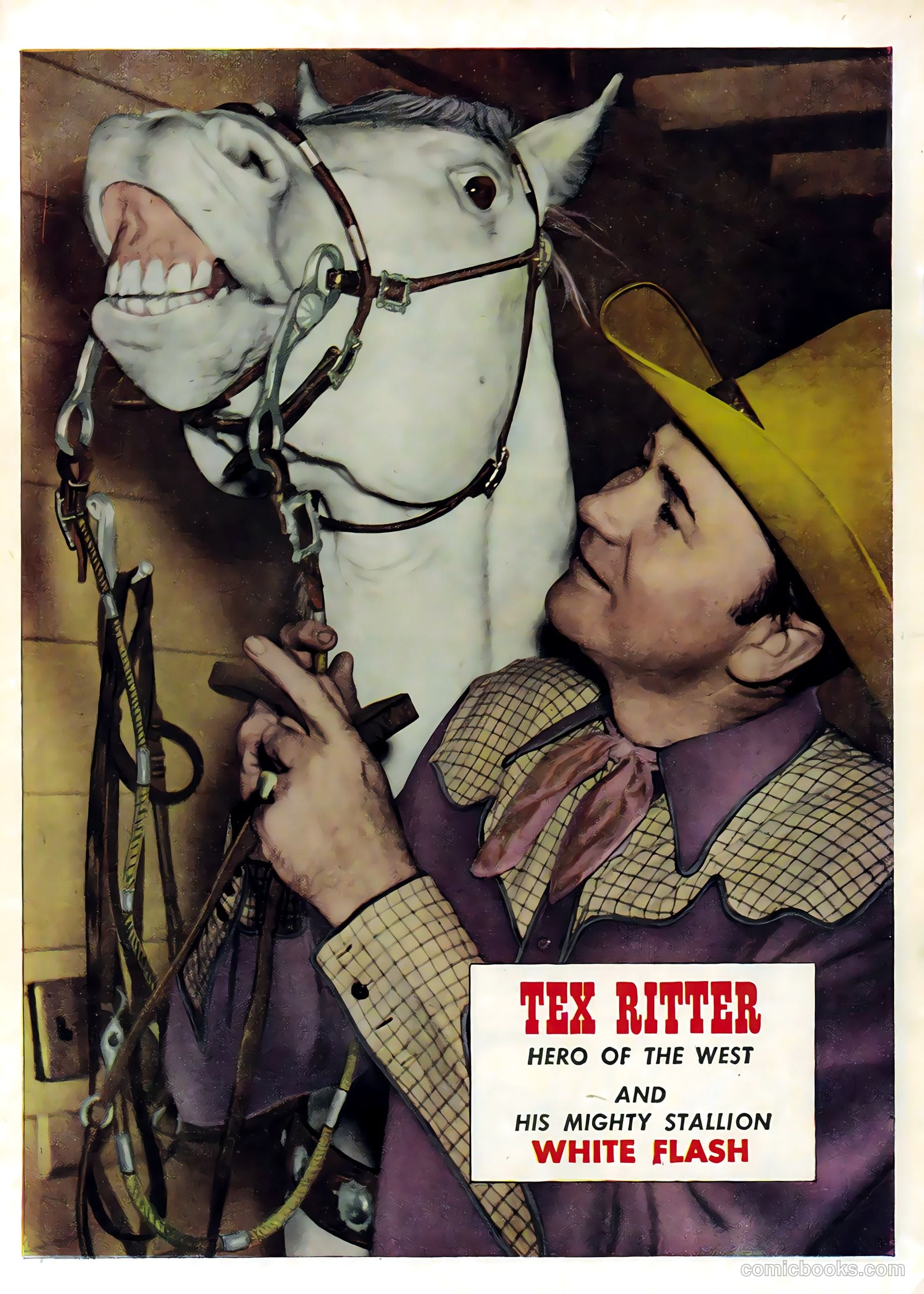Tex Ritter Western #1 (1950) — page 40 of 40