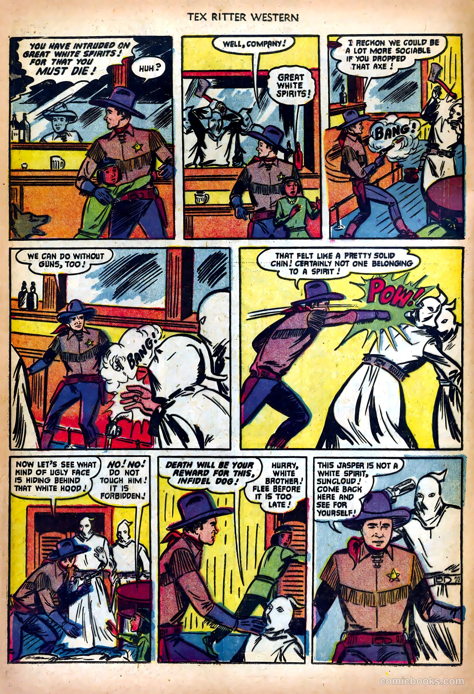 Tex Ritter Western #10 (1952) — page 6 of 36