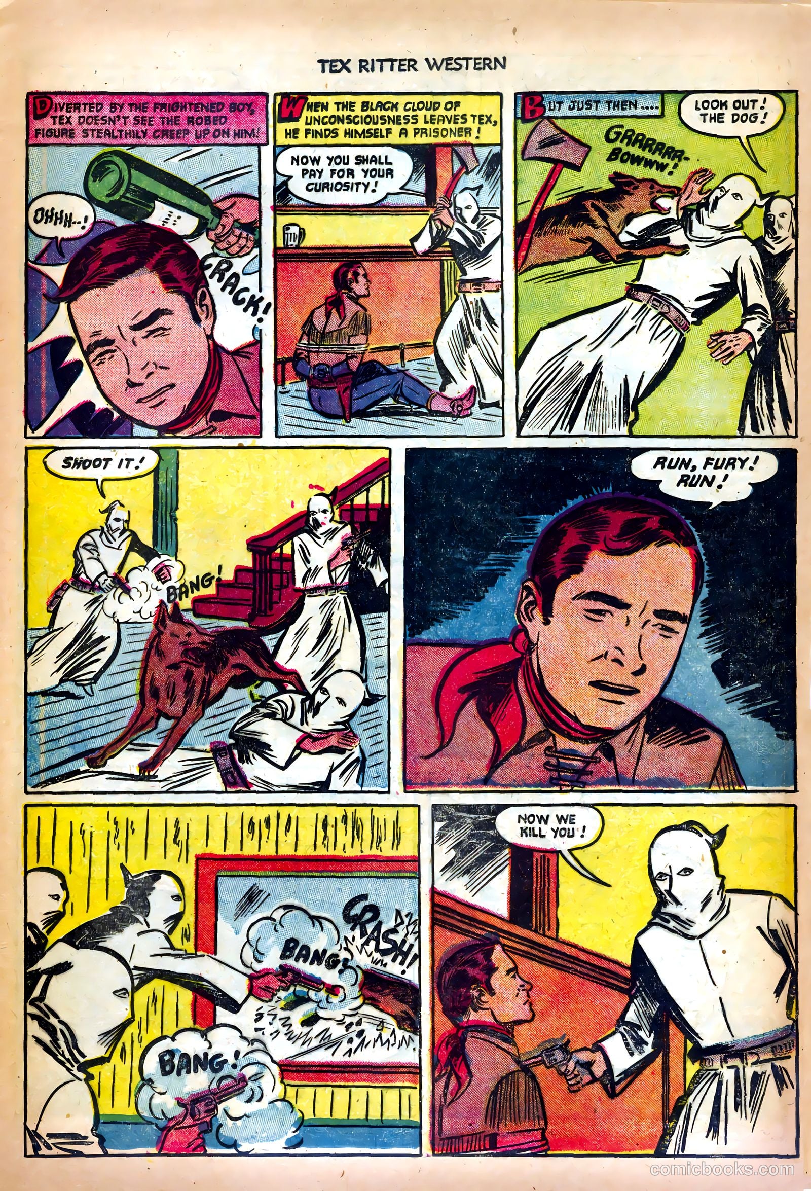 Tex Ritter Western #10 (1952) — page 7 of 36