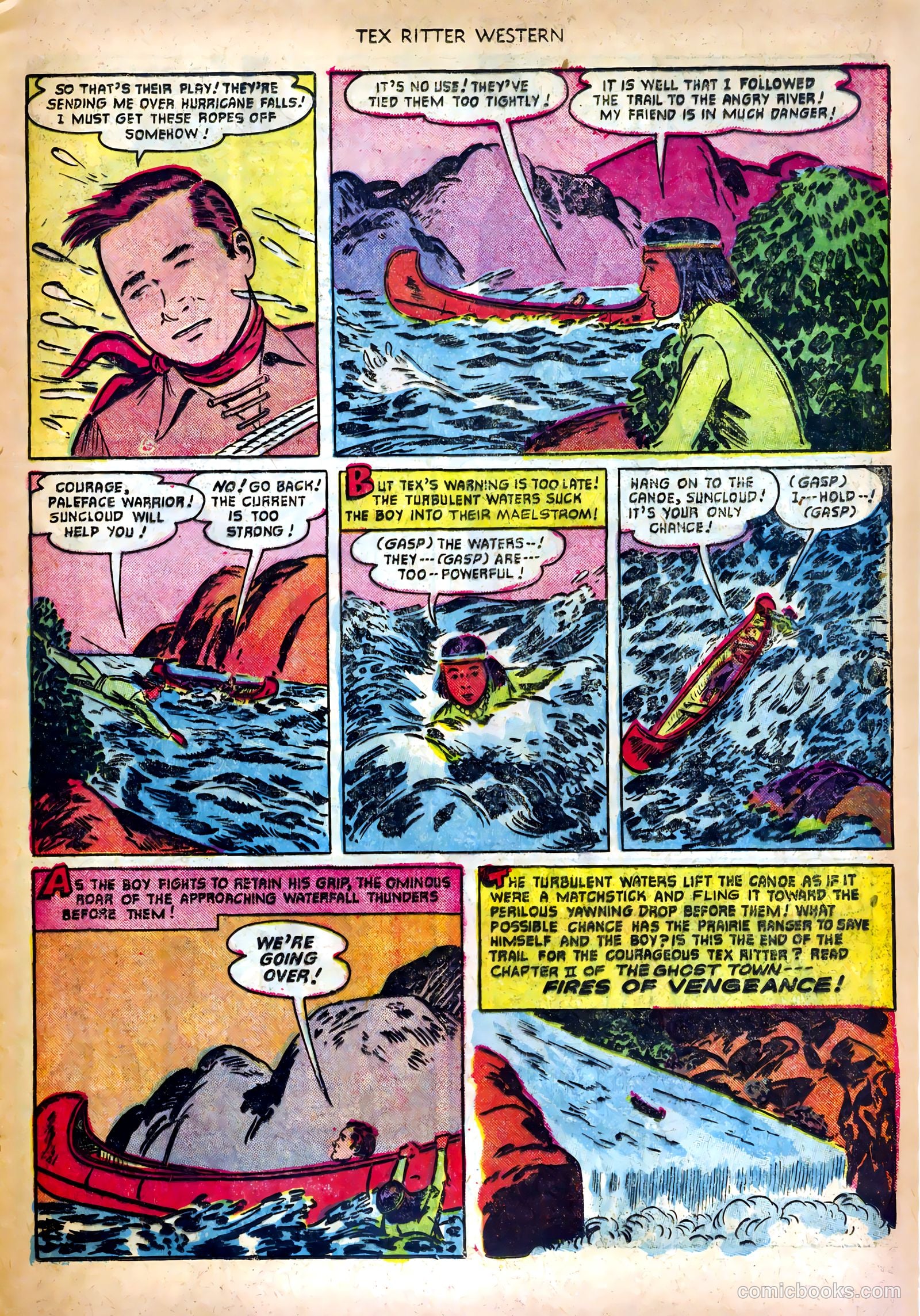 Tex Ritter Western #10 (1952) — page 9 of 36