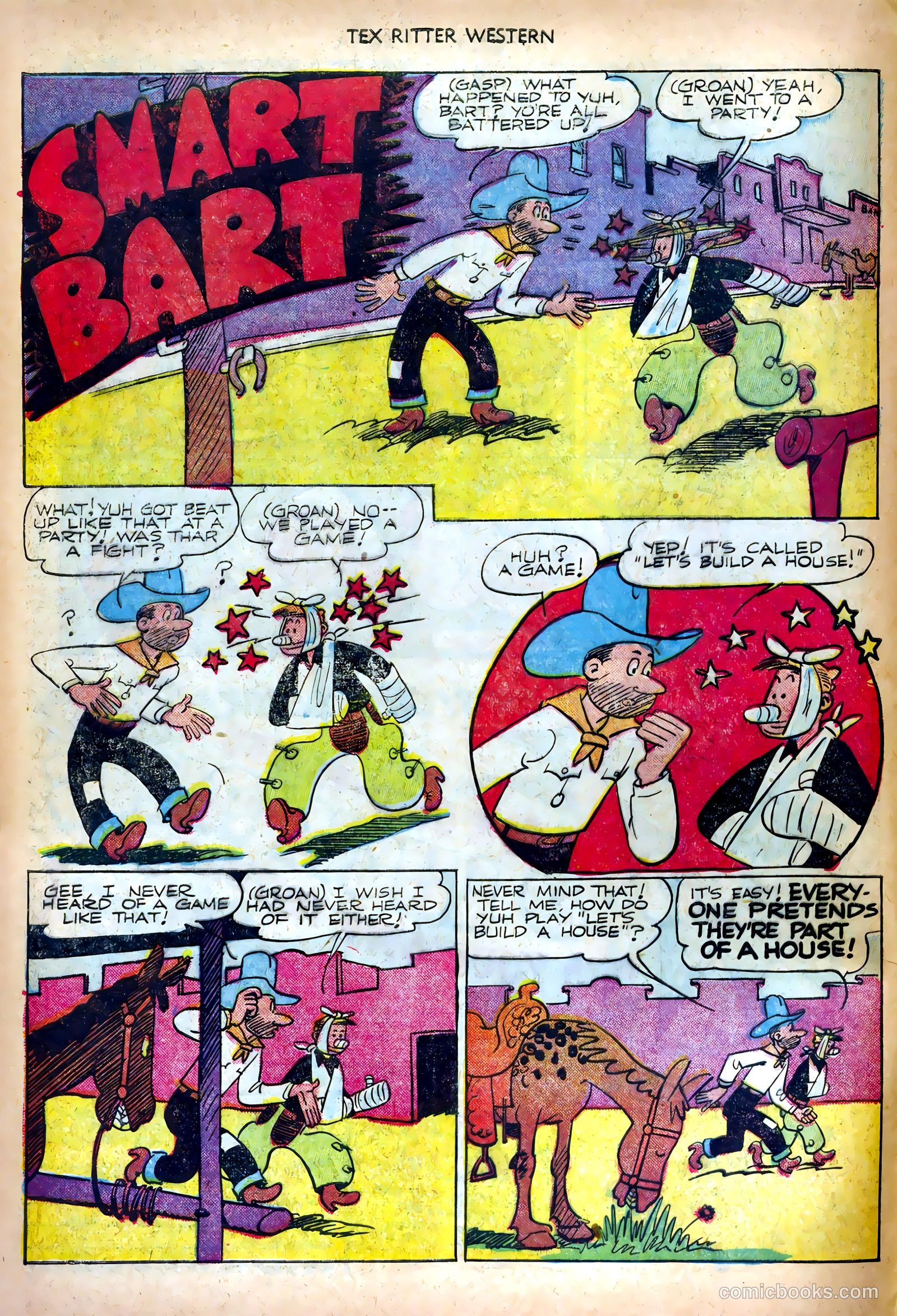 Tex Ritter Western #10 (1952) — page 12 of 36