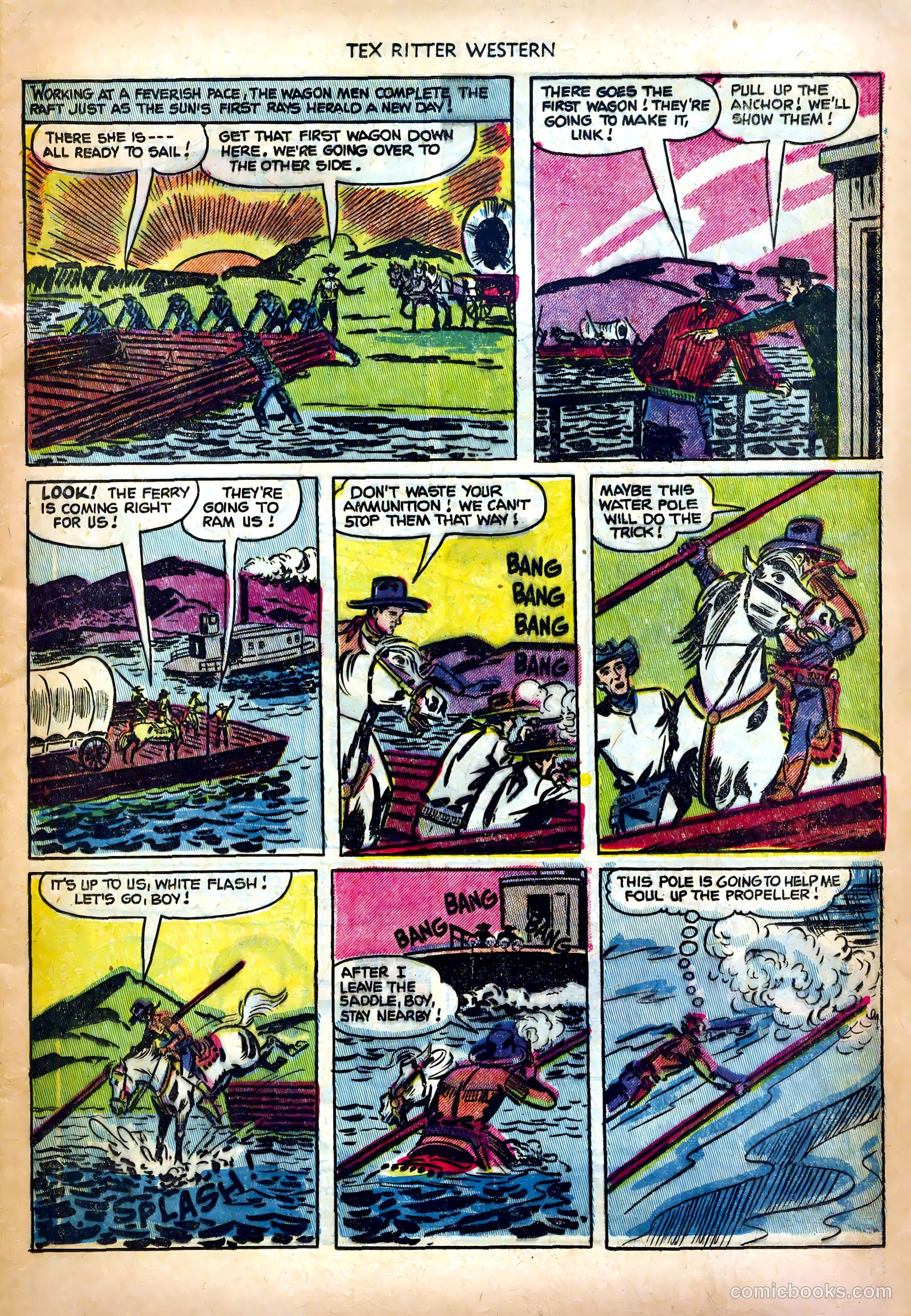 Tex Ritter Western #11 (1952) — page 7 of 36