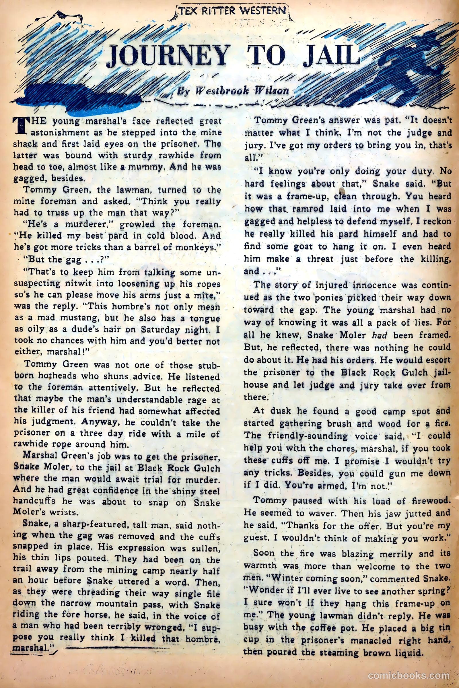 Tex Ritter Western #11 (1952) — page 12 of 36