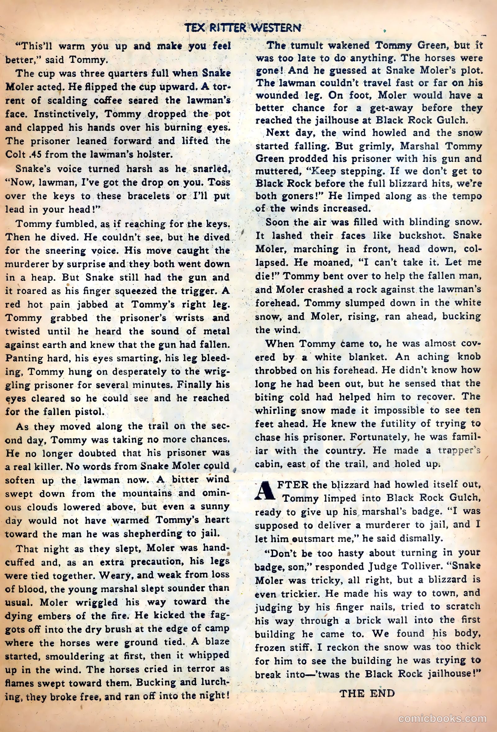 Tex Ritter Western #11 (1952) — page 13 of 36