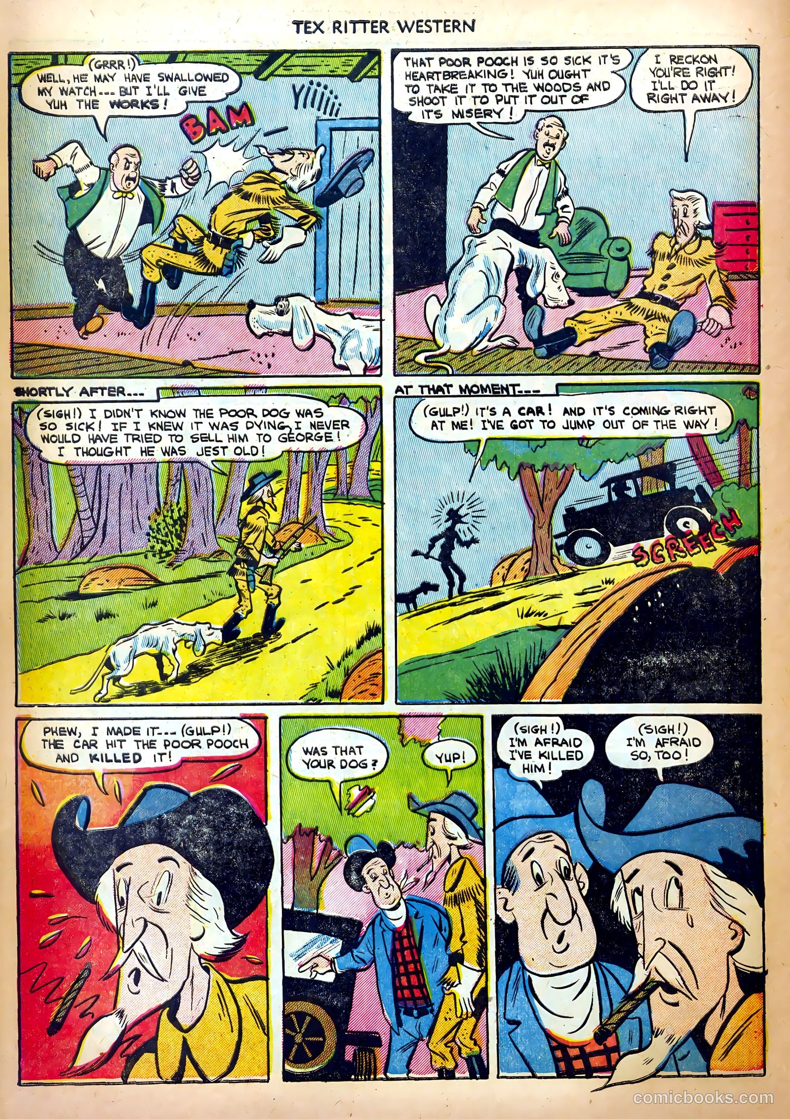 Tex Ritter Western #11 (1952) — page 24 of 36