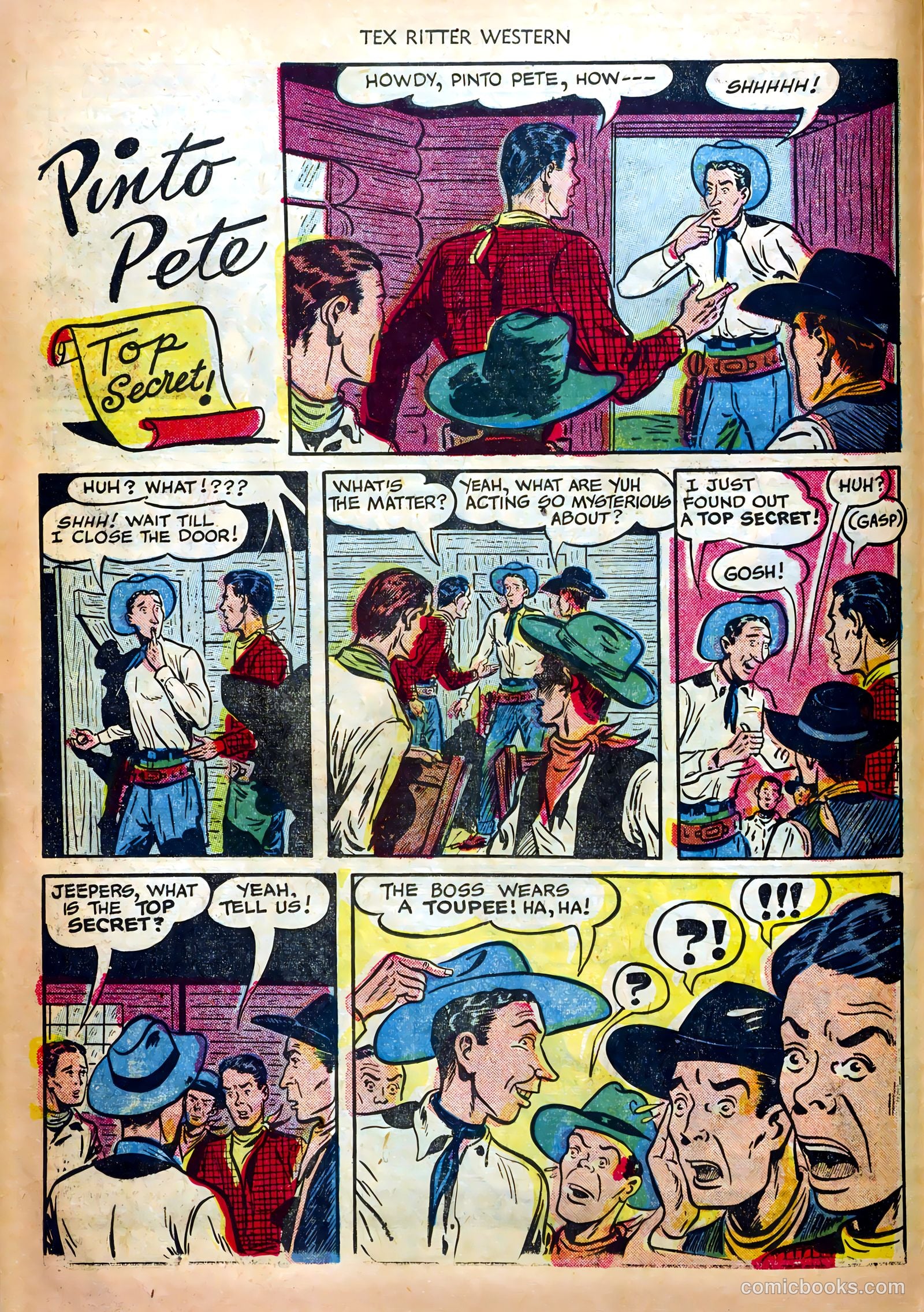 Tex Ritter Western #12 (1952) — page 10 of 36