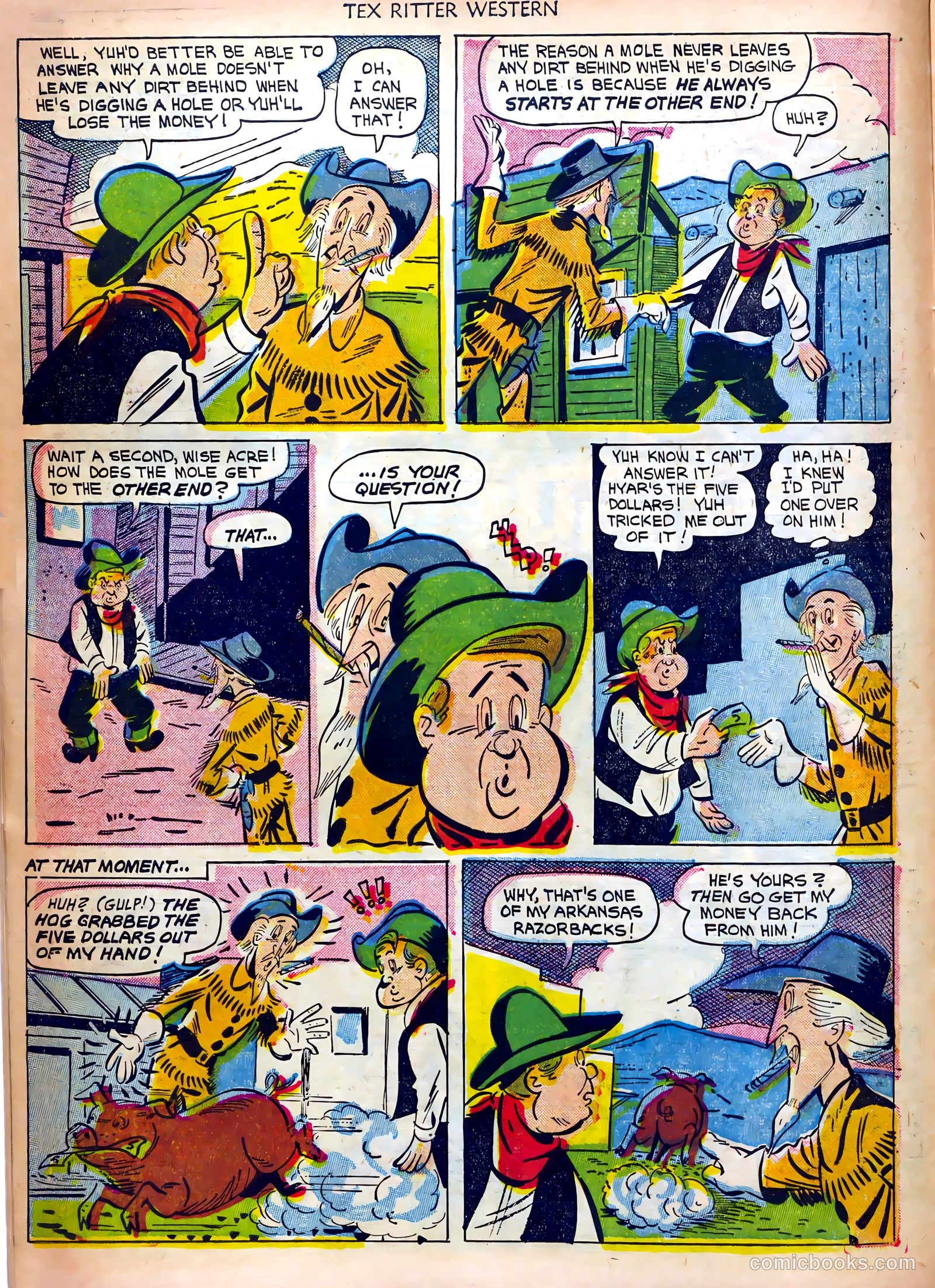 Tex Ritter Western #12 (1952) — page 14 of 36