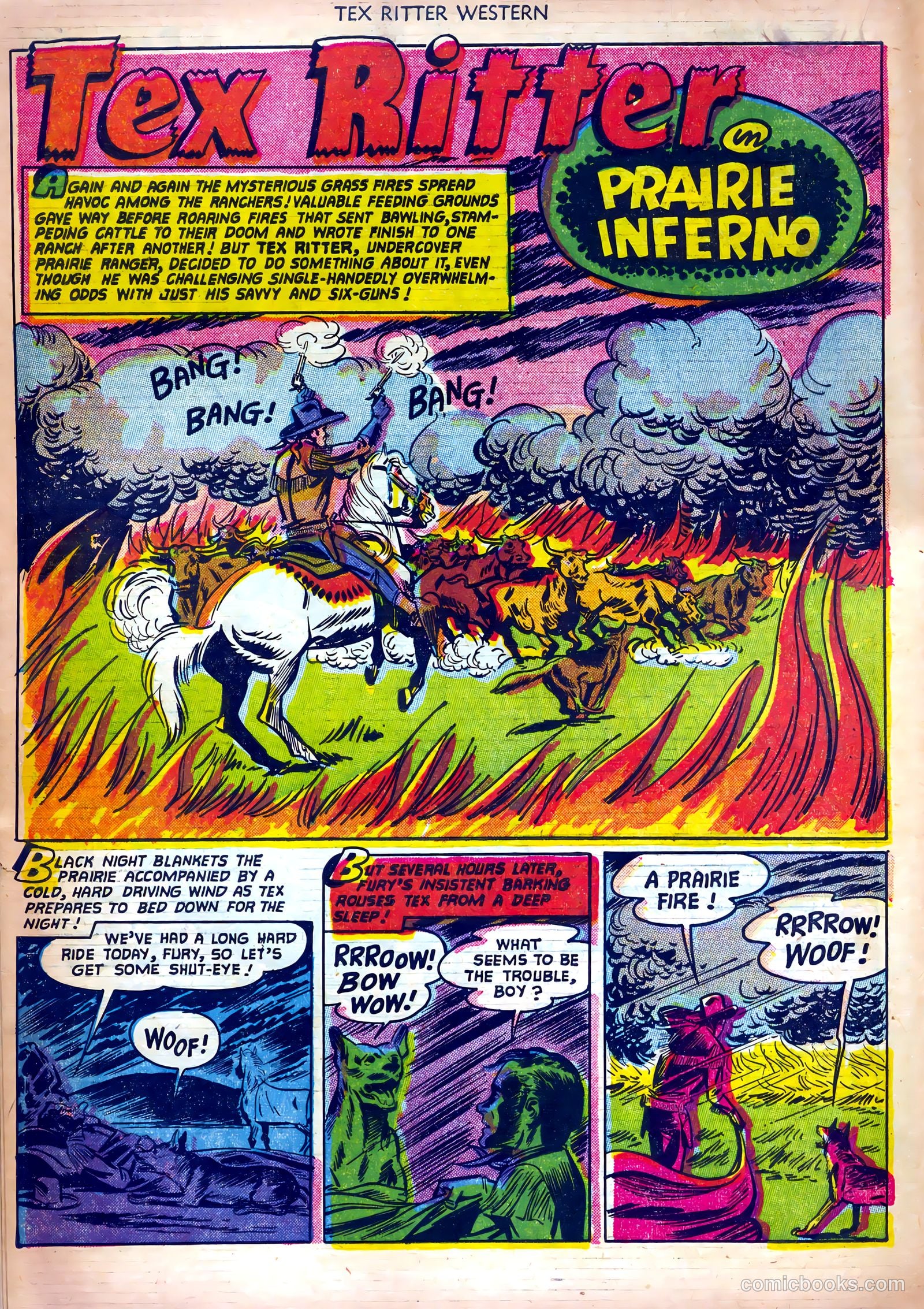 Tex Ritter Western #12 (1952) — page 18 of 36
