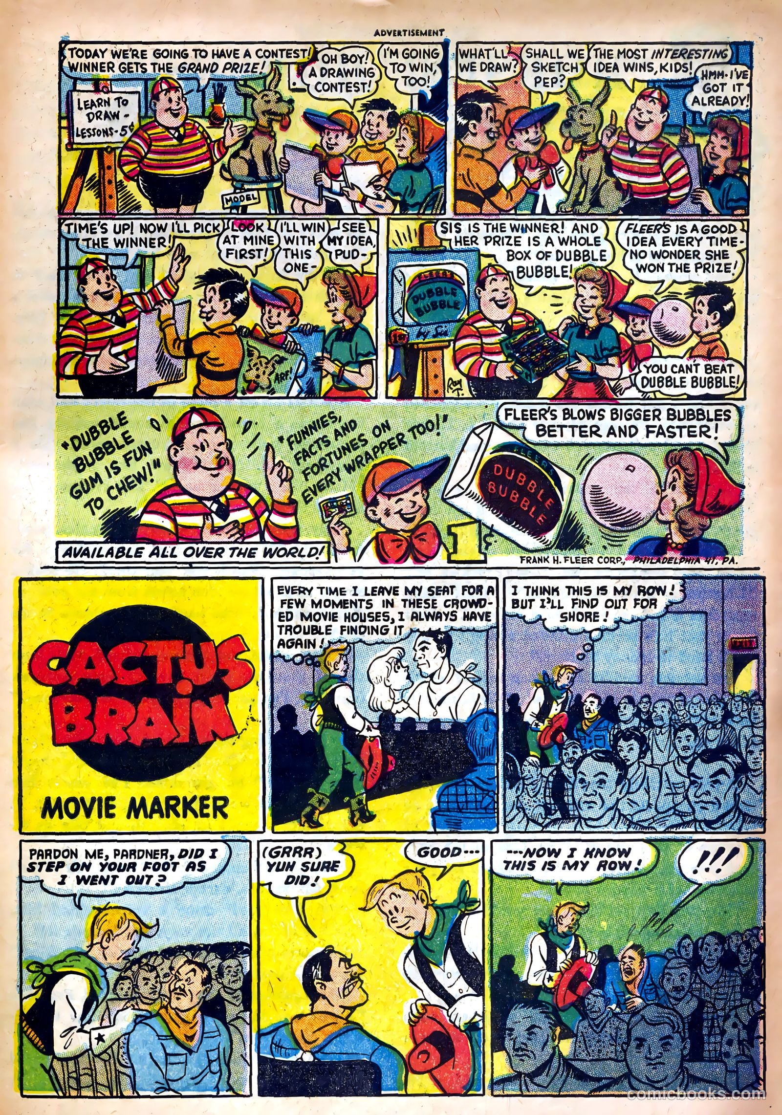 Tex Ritter Western #12 (1952) — page 25 of 36