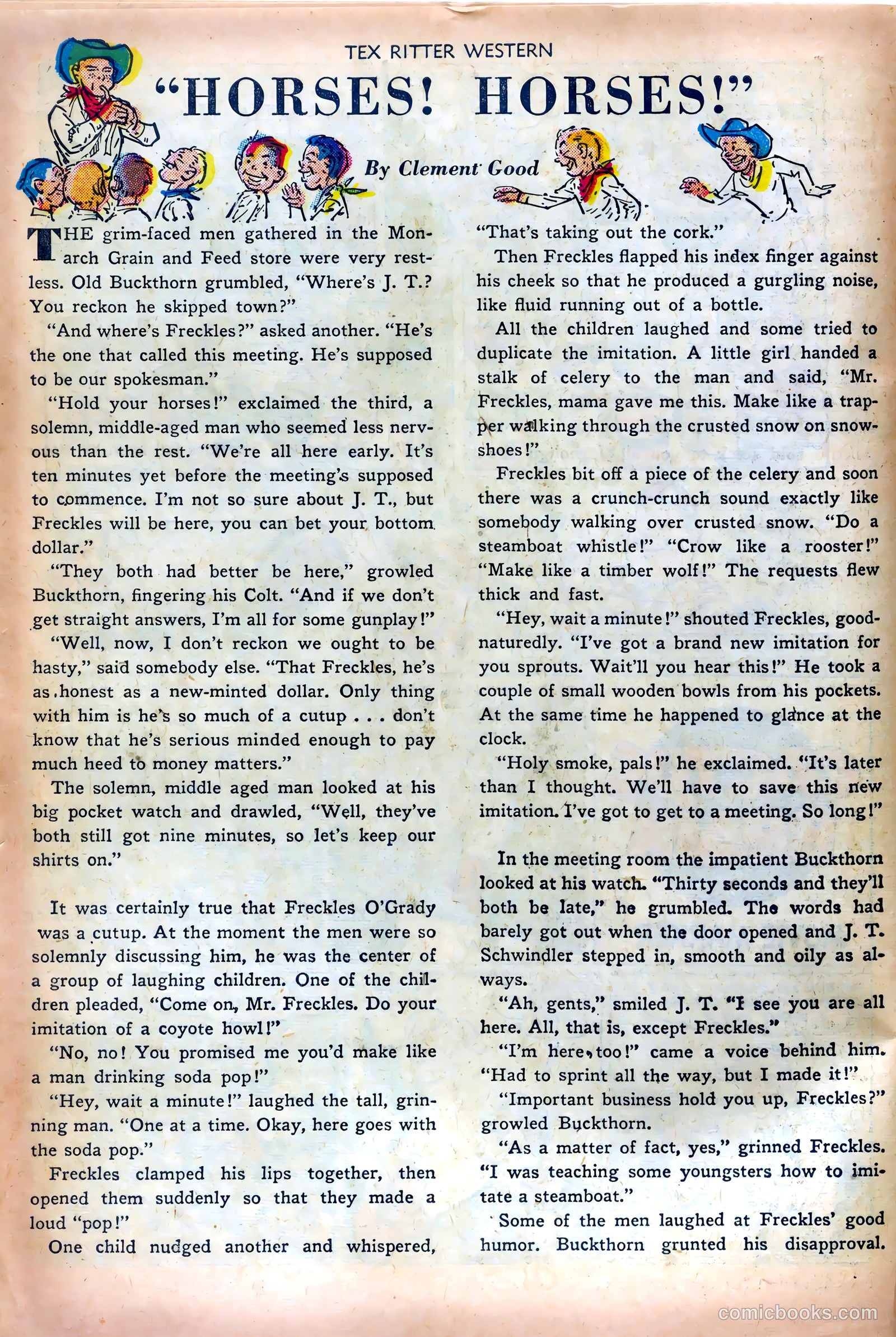 Tex Ritter Western #12 (1952) — page 26 of 36