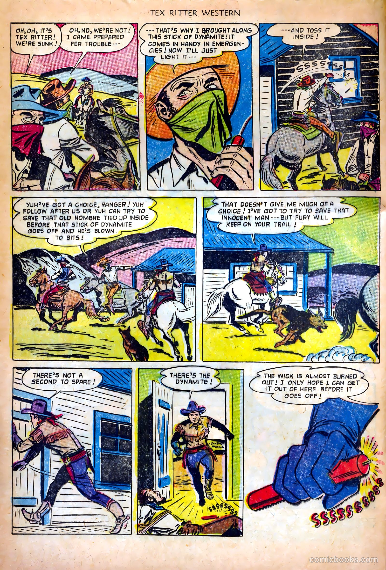Tex Ritter Western #14 (1952) — page 4 of 36