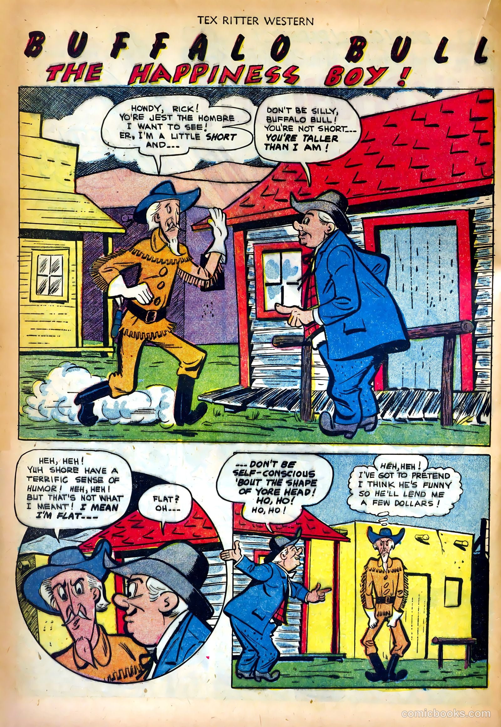 Tex Ritter Western #14 (1952) — page 14 of 36