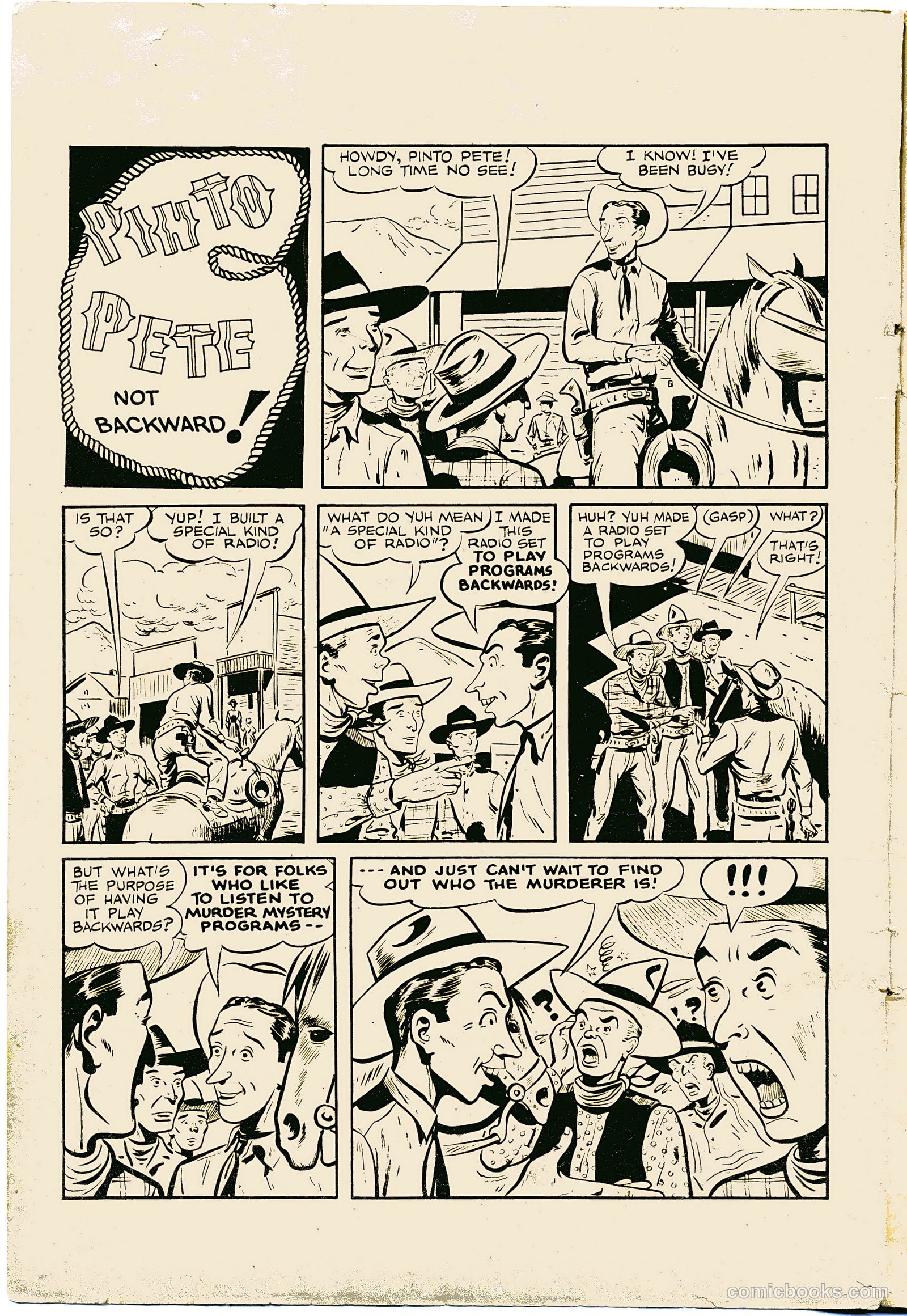 Tex Ritter Western #15 (1953) — page 2 of 36