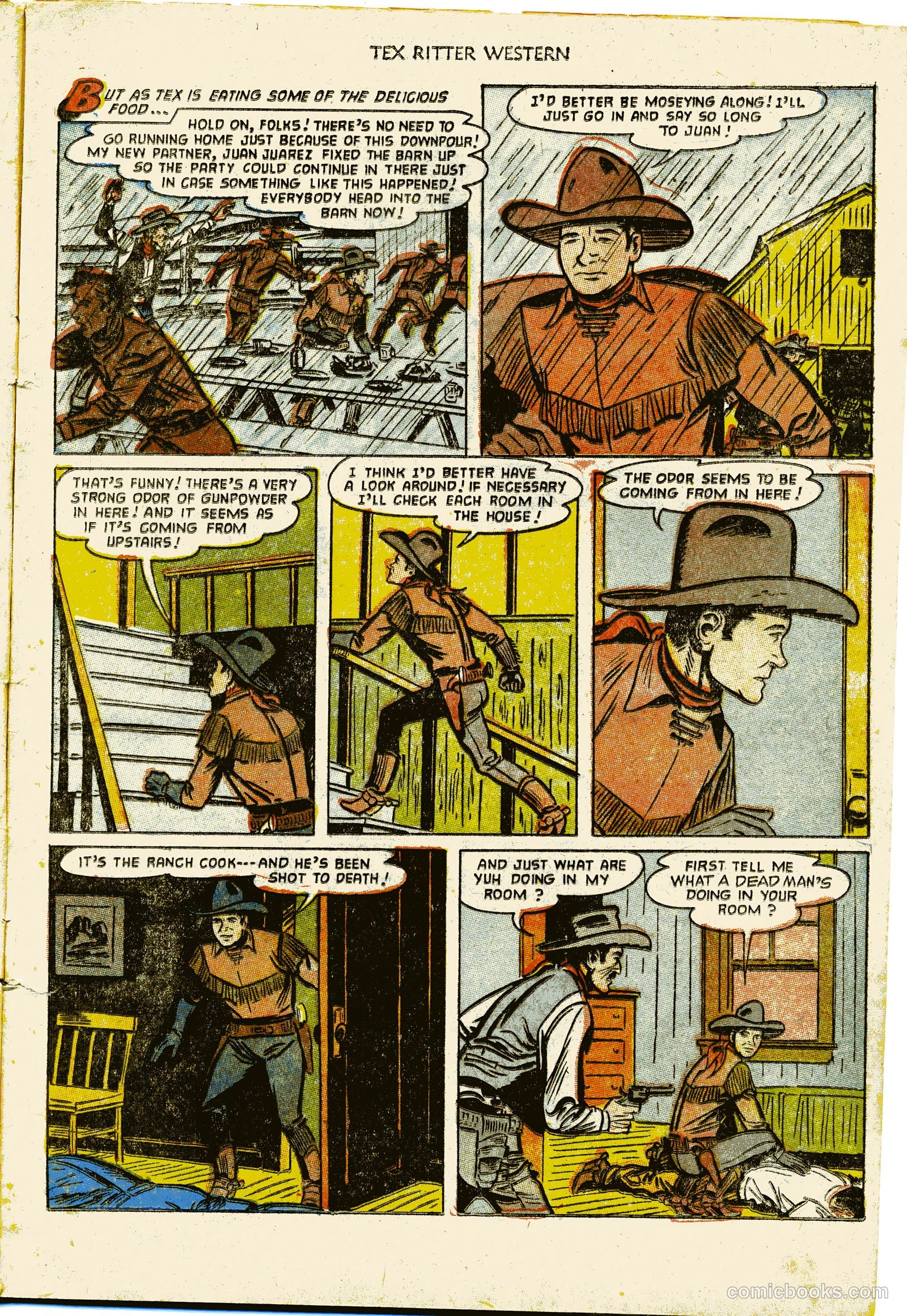 Tex Ritter Western #15 (1953) — page 5 of 36