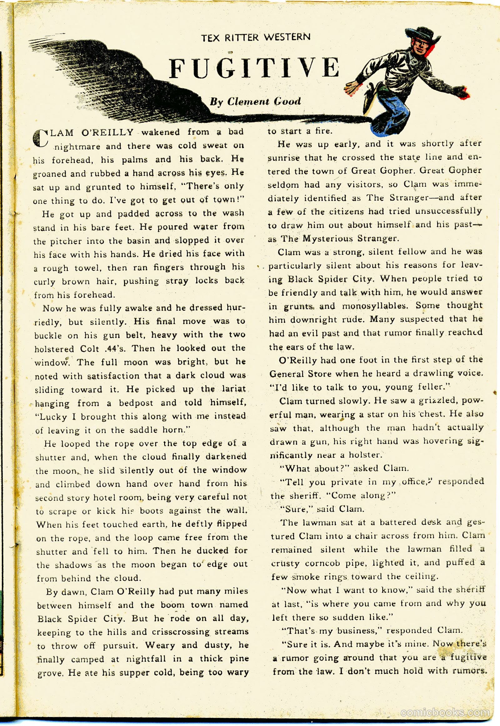 Tex Ritter Western #15 (1953) — page 15 of 36