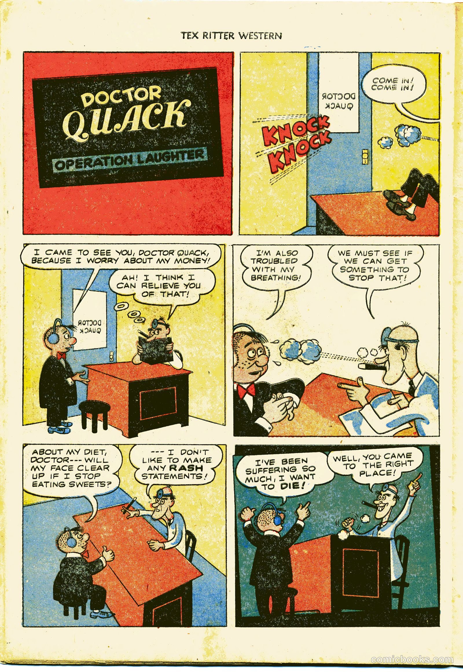 Tex Ritter Western #15 (1953) — page 24 of 36