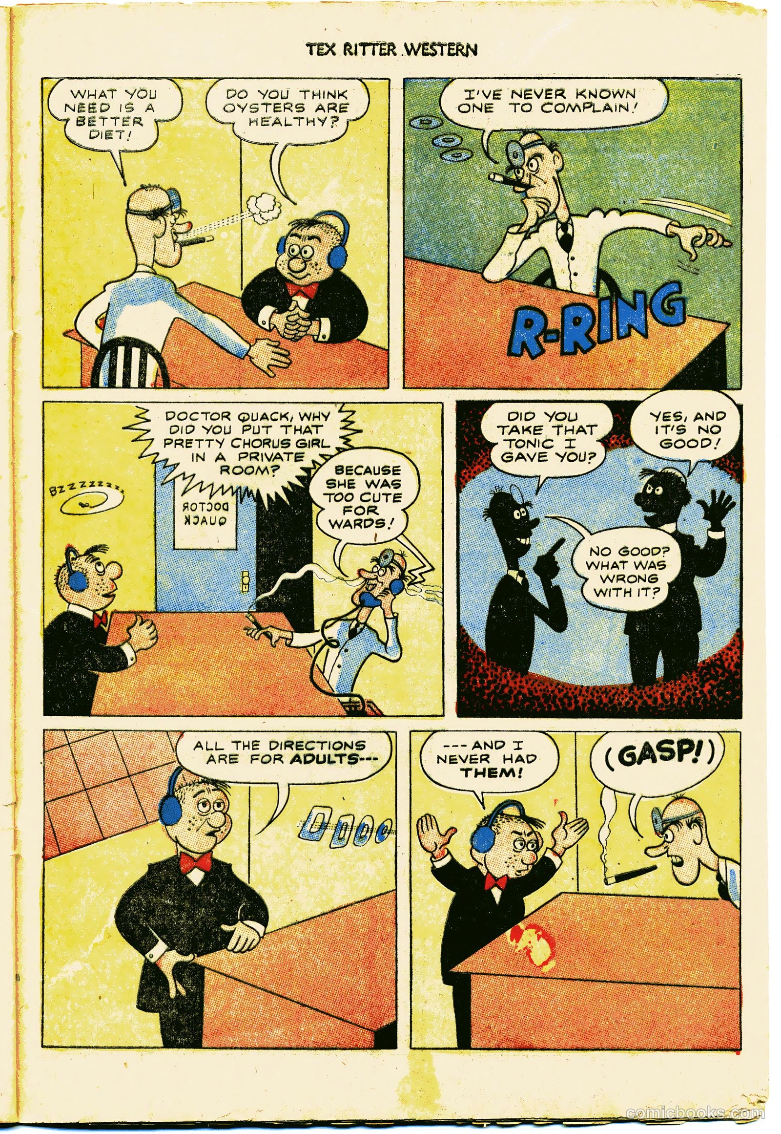 Tex Ritter Western #15 (1953) — page 25 of 36