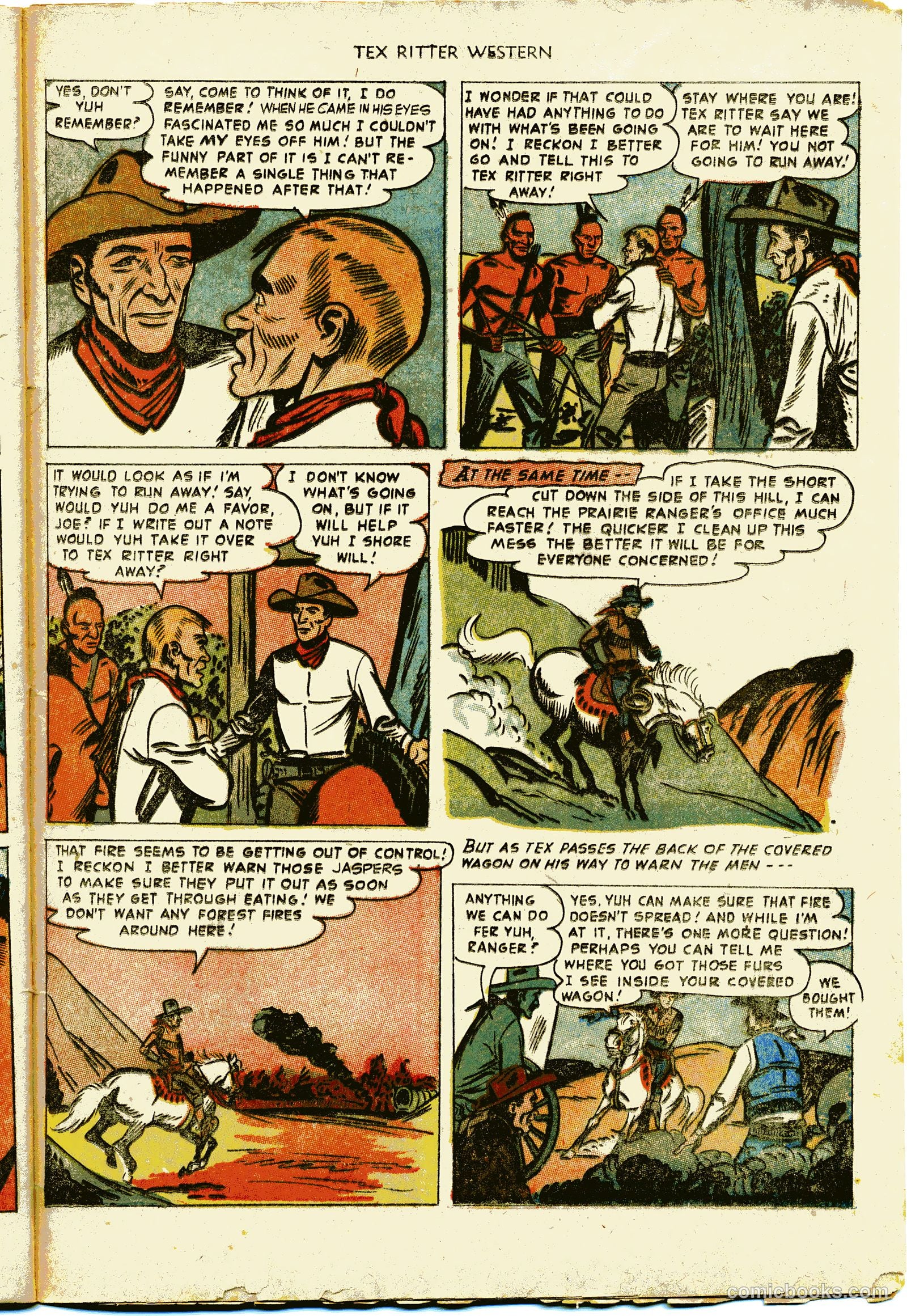 Tex Ritter Western #15 (1953) — page 31 of 36