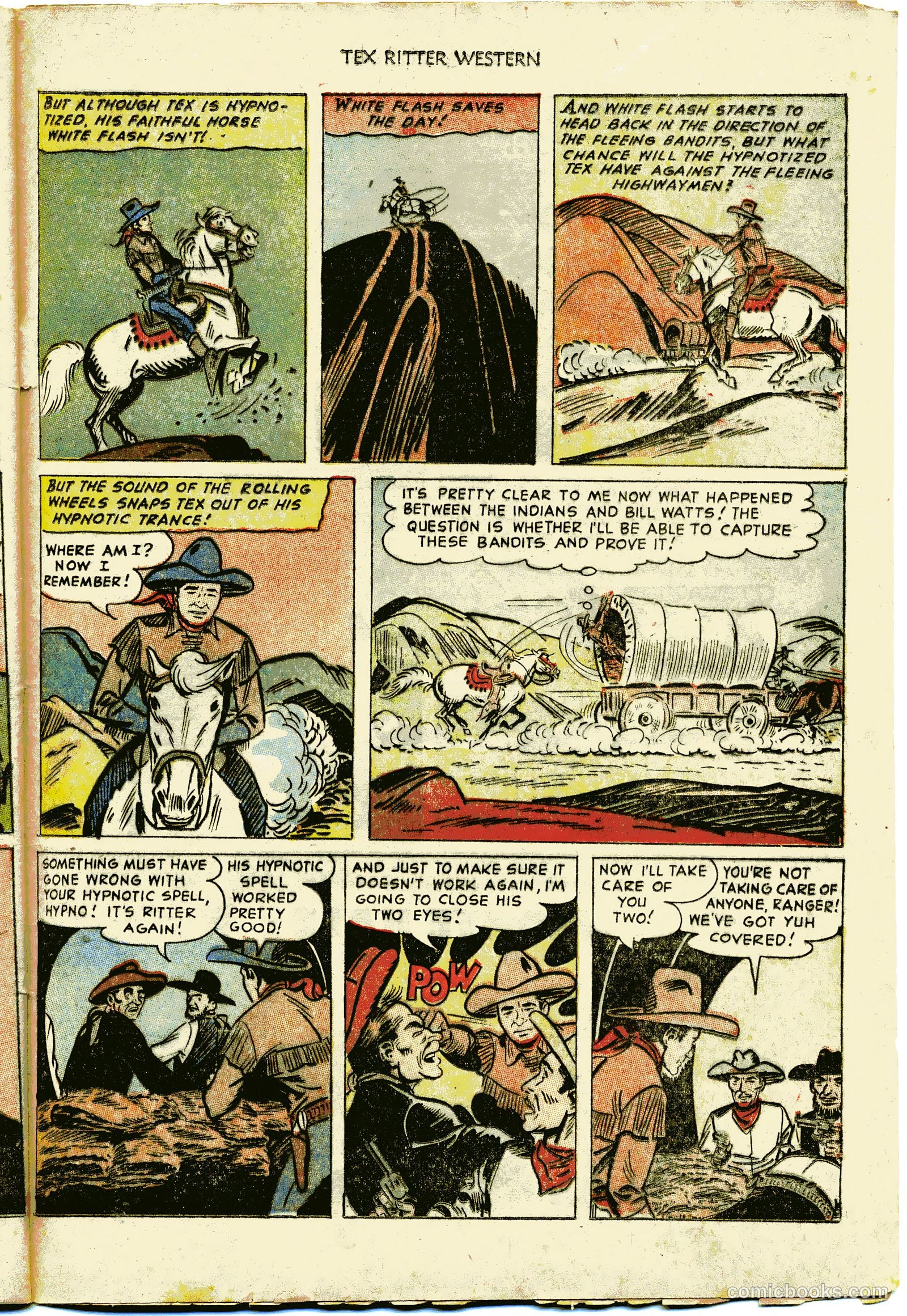 Tex Ritter Western #15 (1953) — page 33 of 36