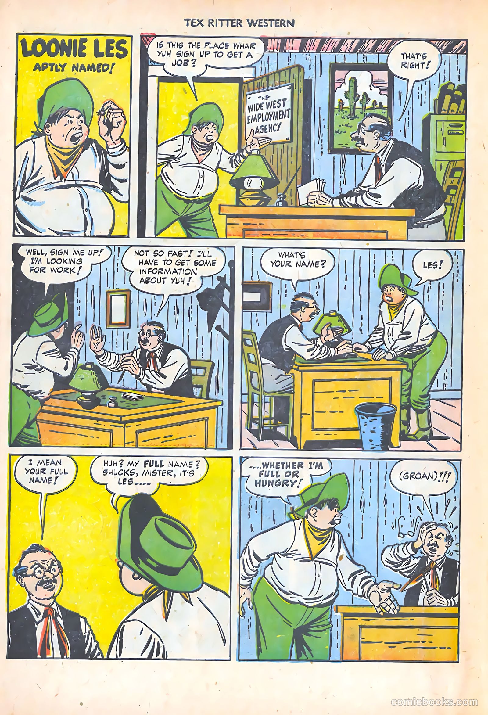 Tex Ritter Western #16 (1953) — page 16 of 36