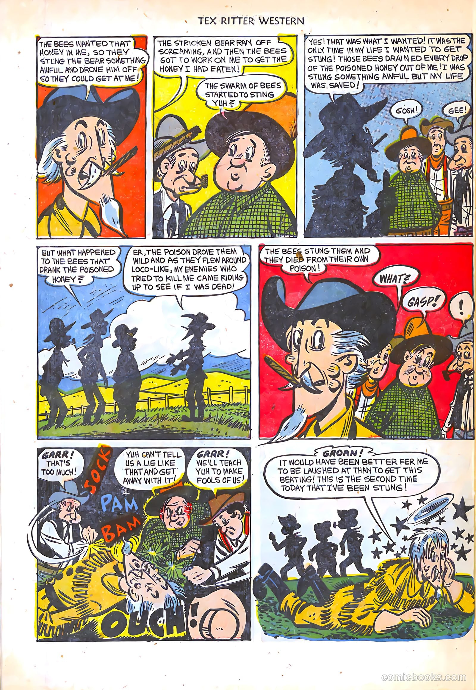 Tex Ritter Western #16 (1953) — page 26 of 36