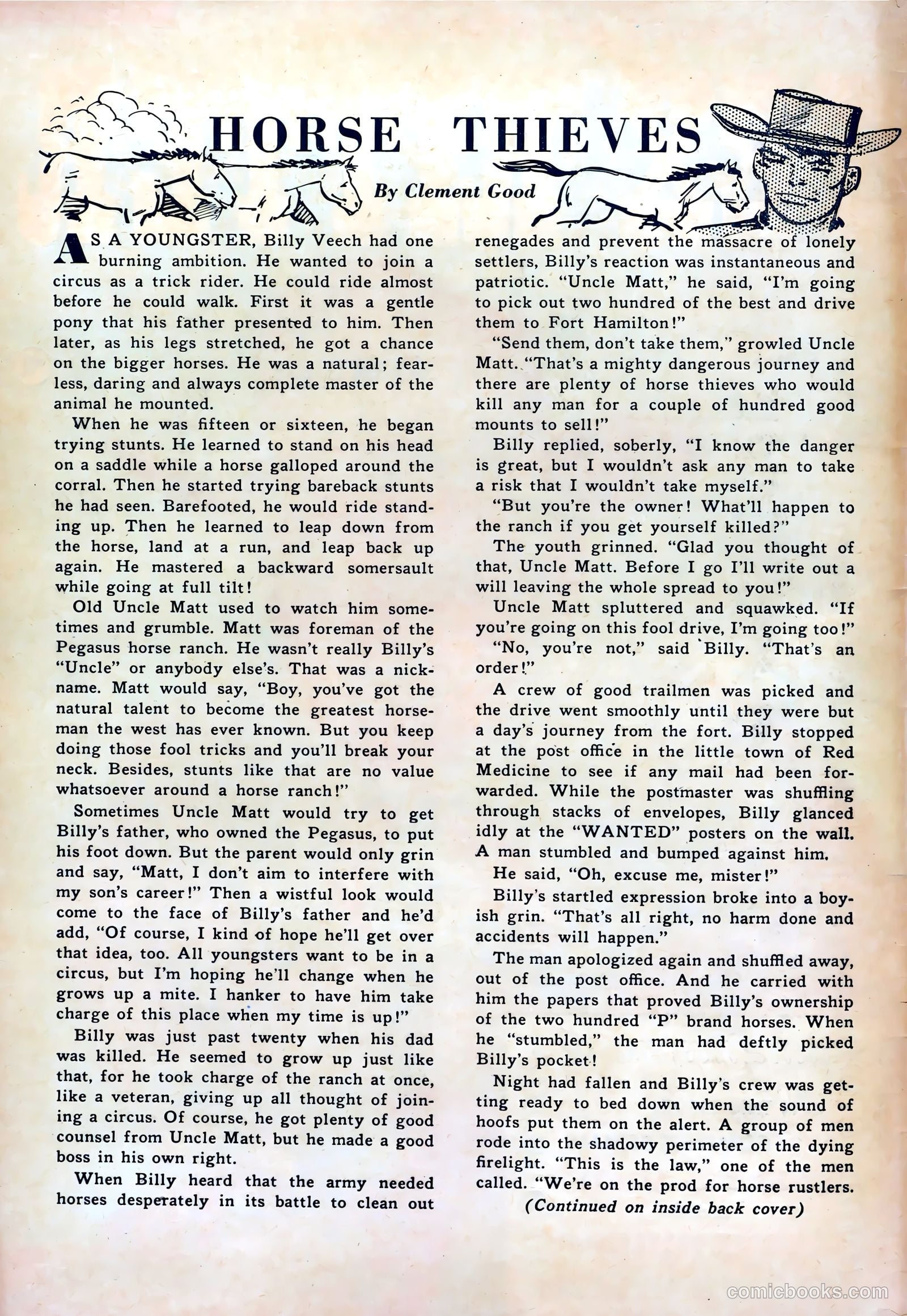Tex Ritter Western #17 (1953) — page 2 of 36