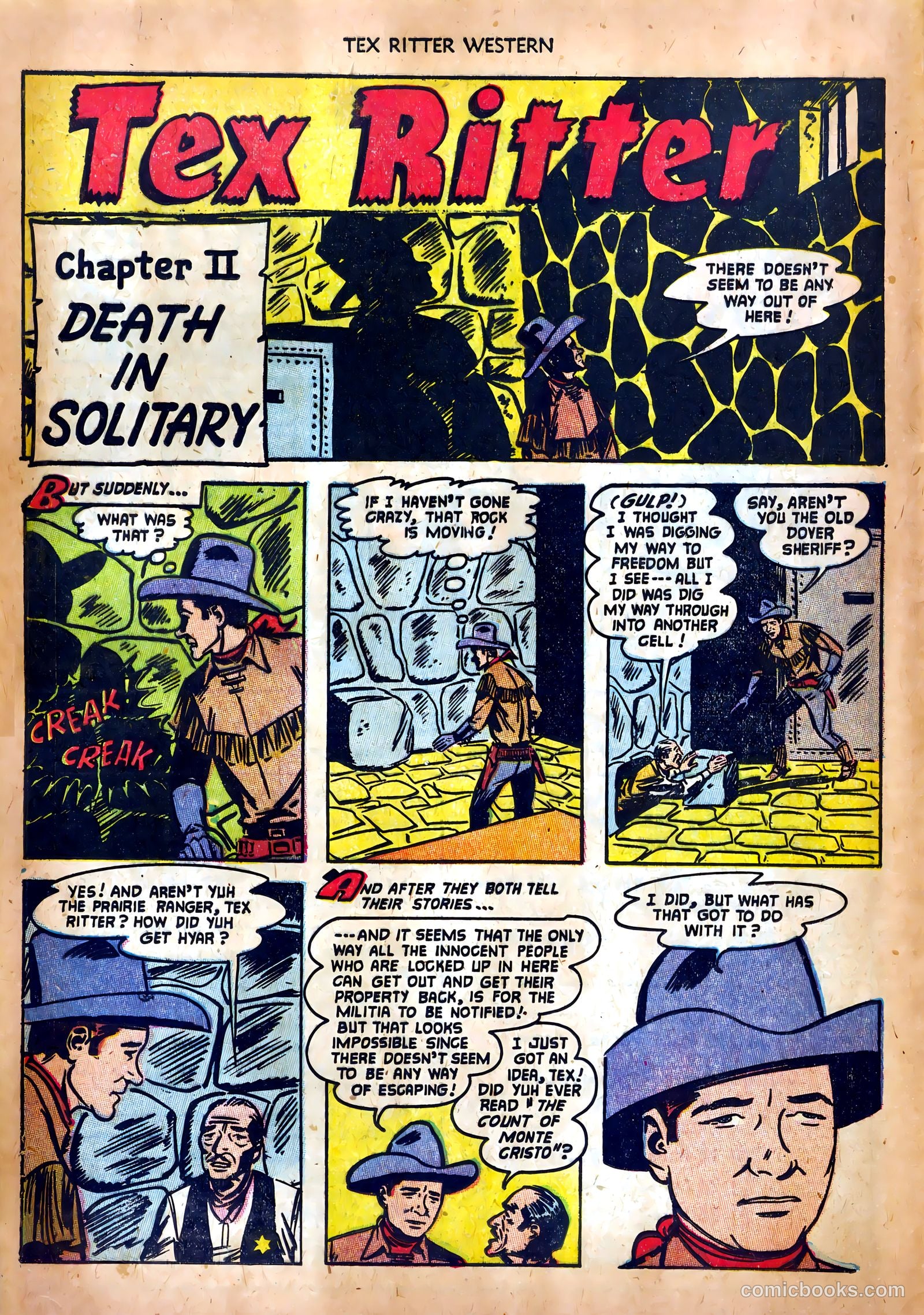 Tex Ritter Western #17 (1953) — page 12 of 36