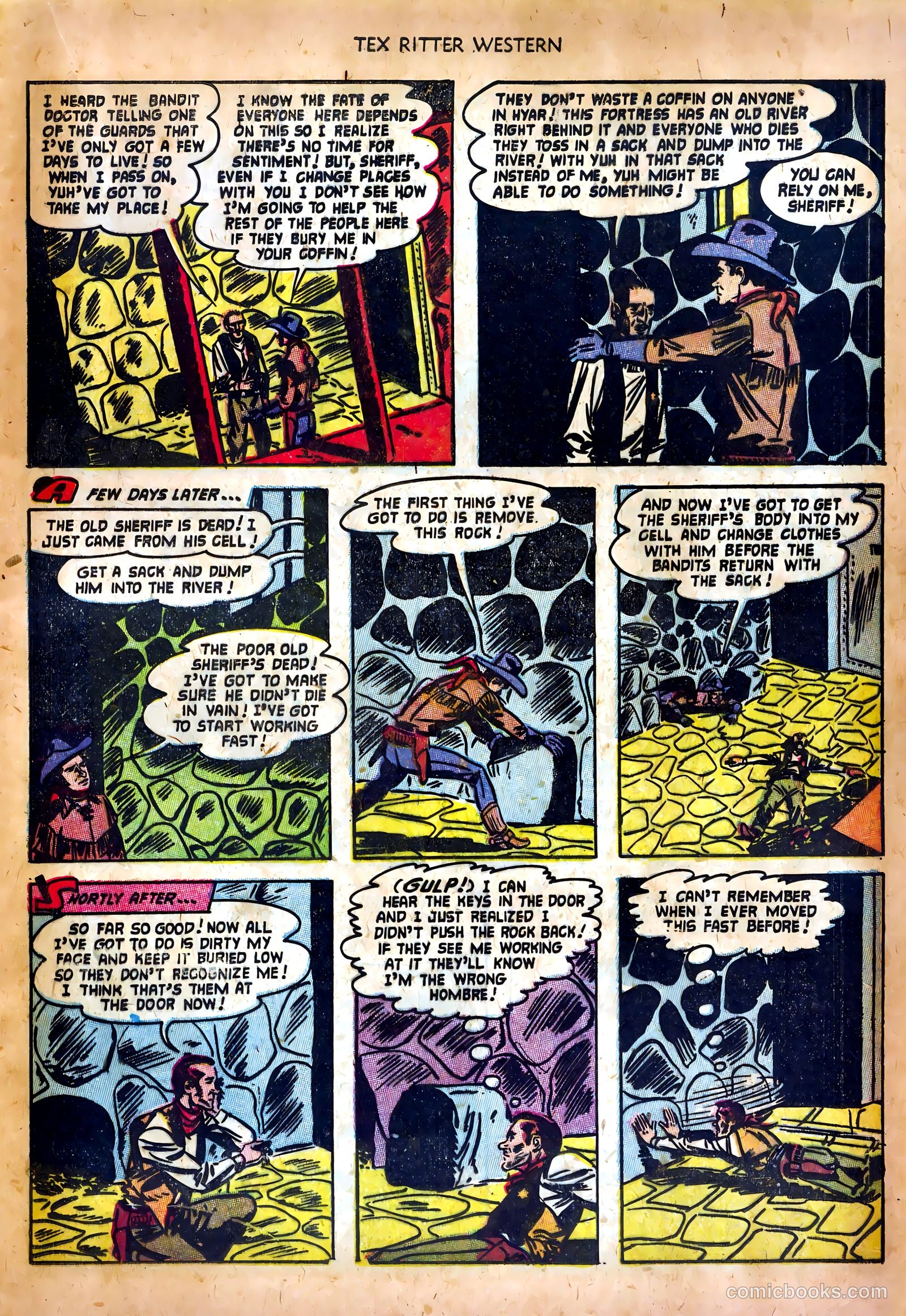 Tex Ritter Western #17 (1953) — page 13 of 36